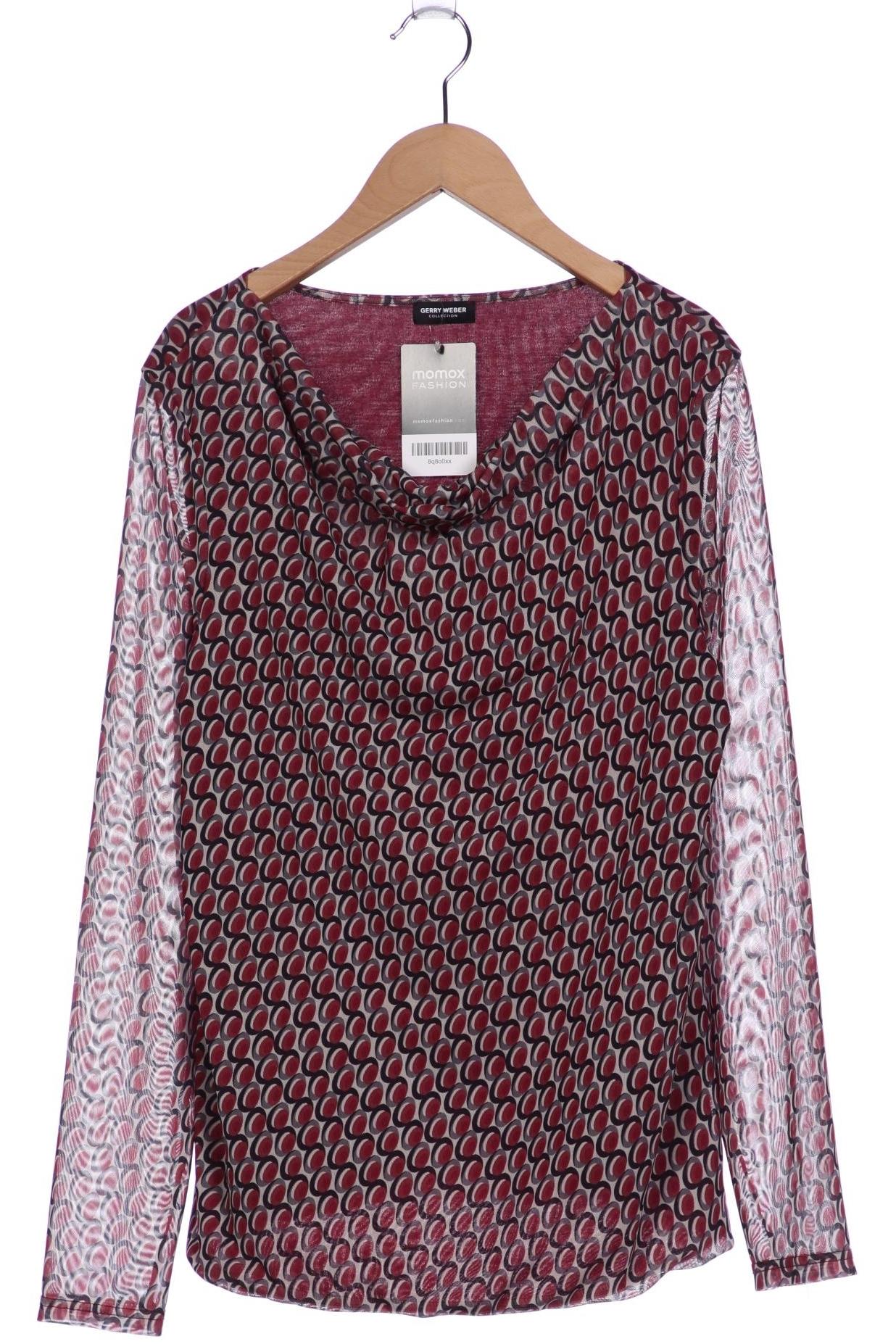 

Gerry Weber Damen Langarmshirt, bordeaux, Gr. 38