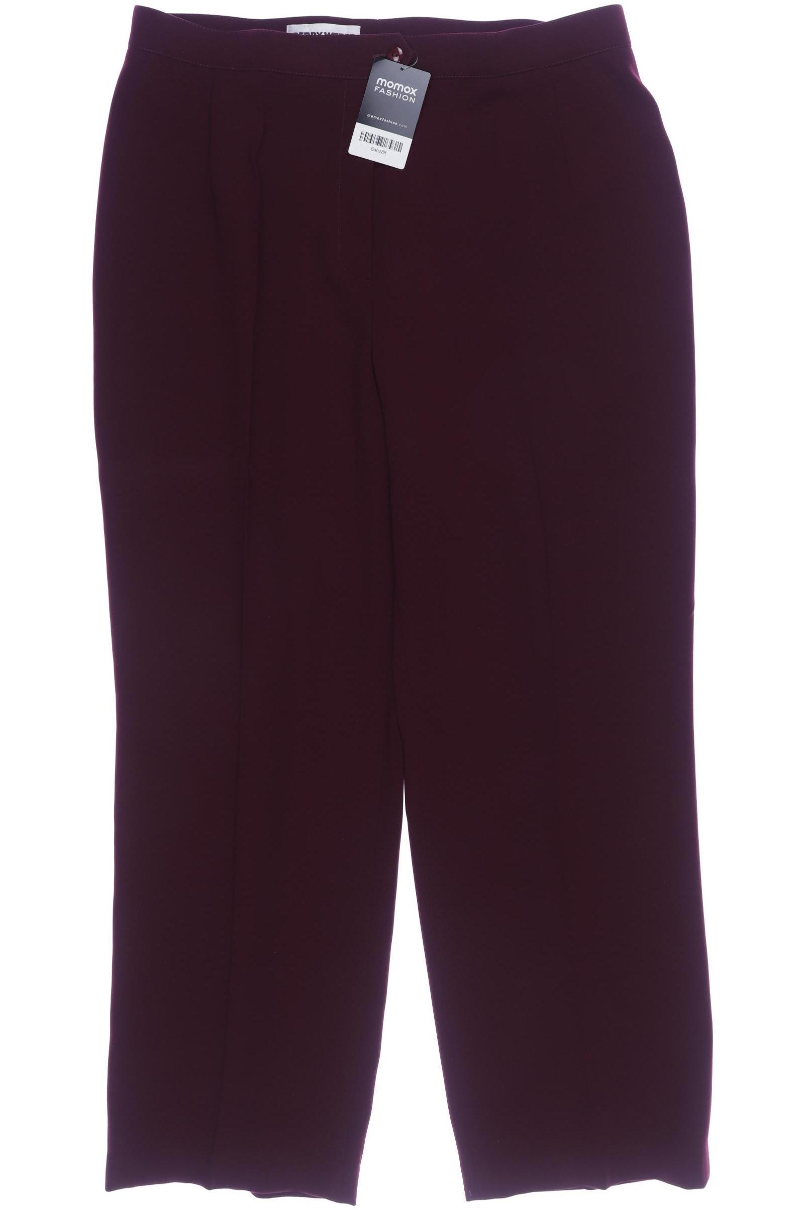 

Gerry Weber Damen Stoffhose, bordeaux, Gr. 44