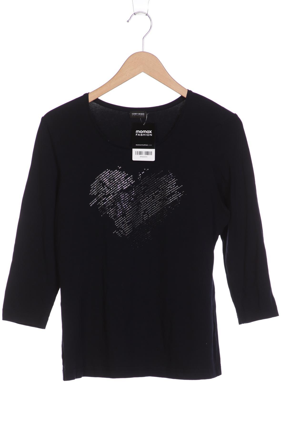 

Gerry Weber Damen Langarmshirt, marineblau, Gr. 38