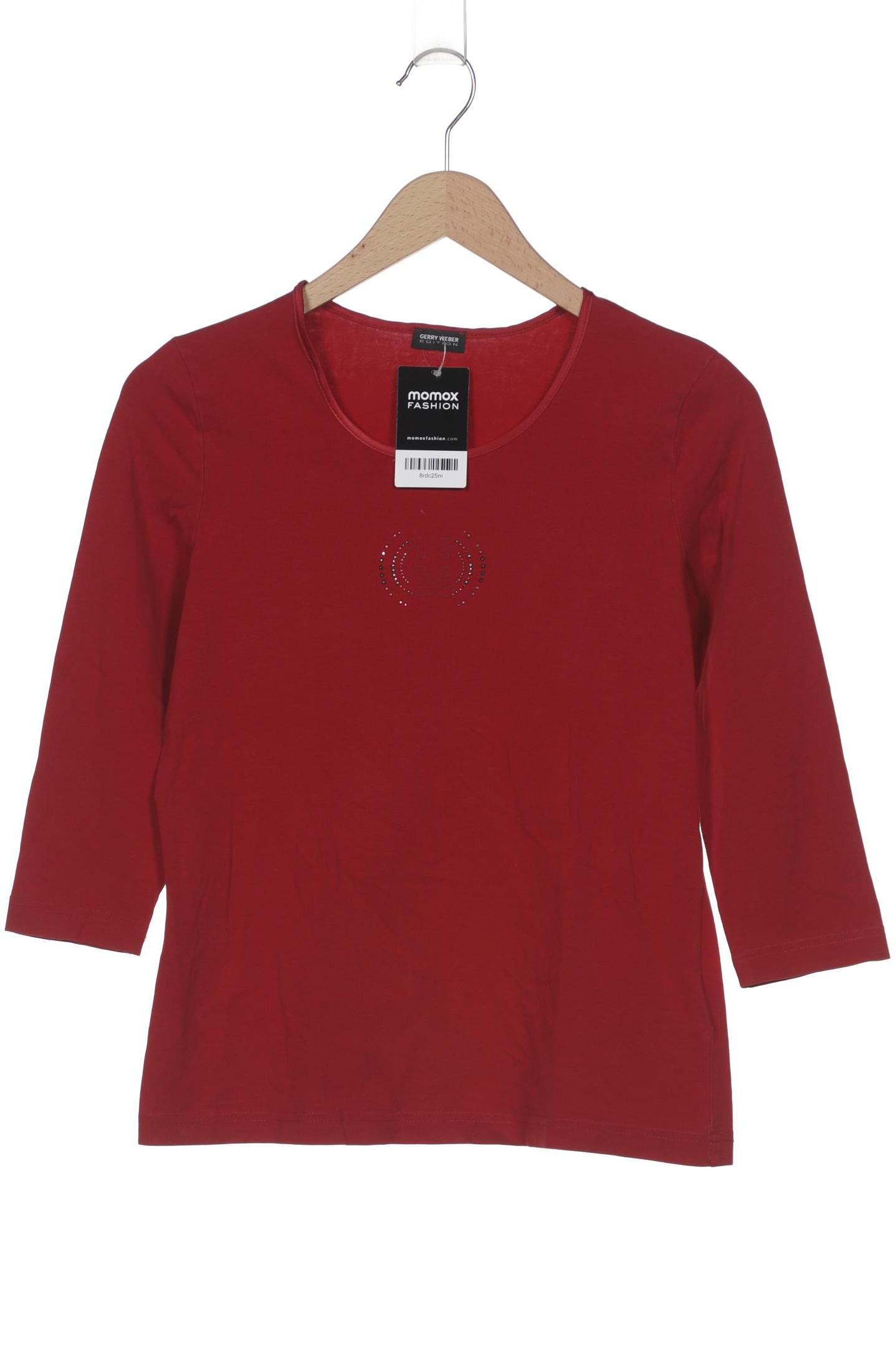 

Gerry Weber Damen Langarmshirt, rot, Gr. 40