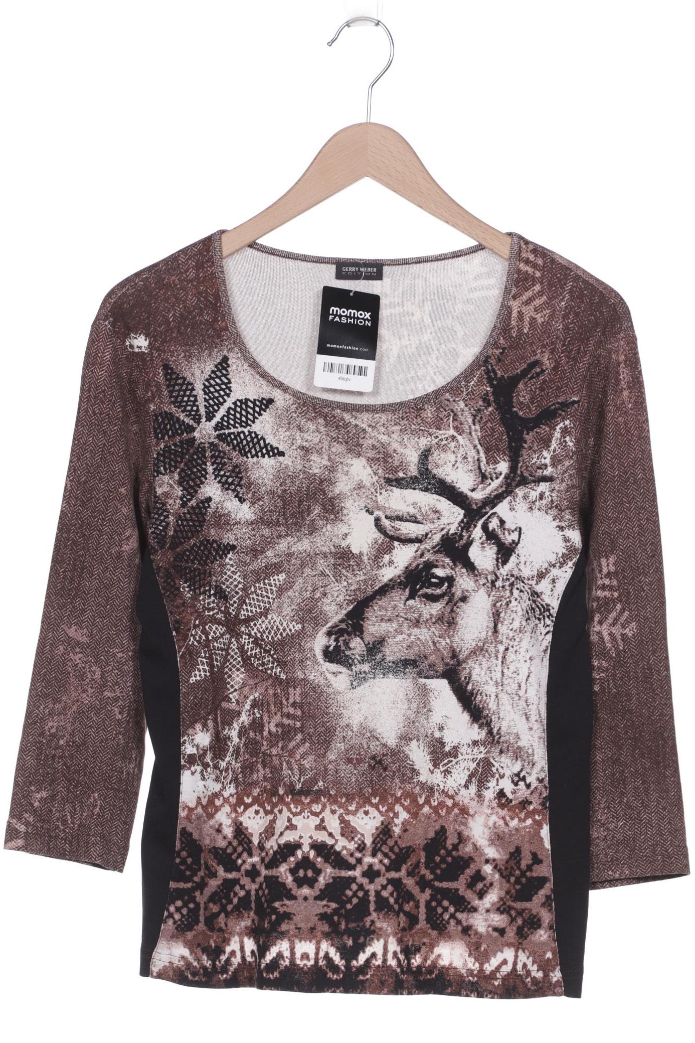 

Gerry Weber Damen Langarmshirt, braun, Gr. 38