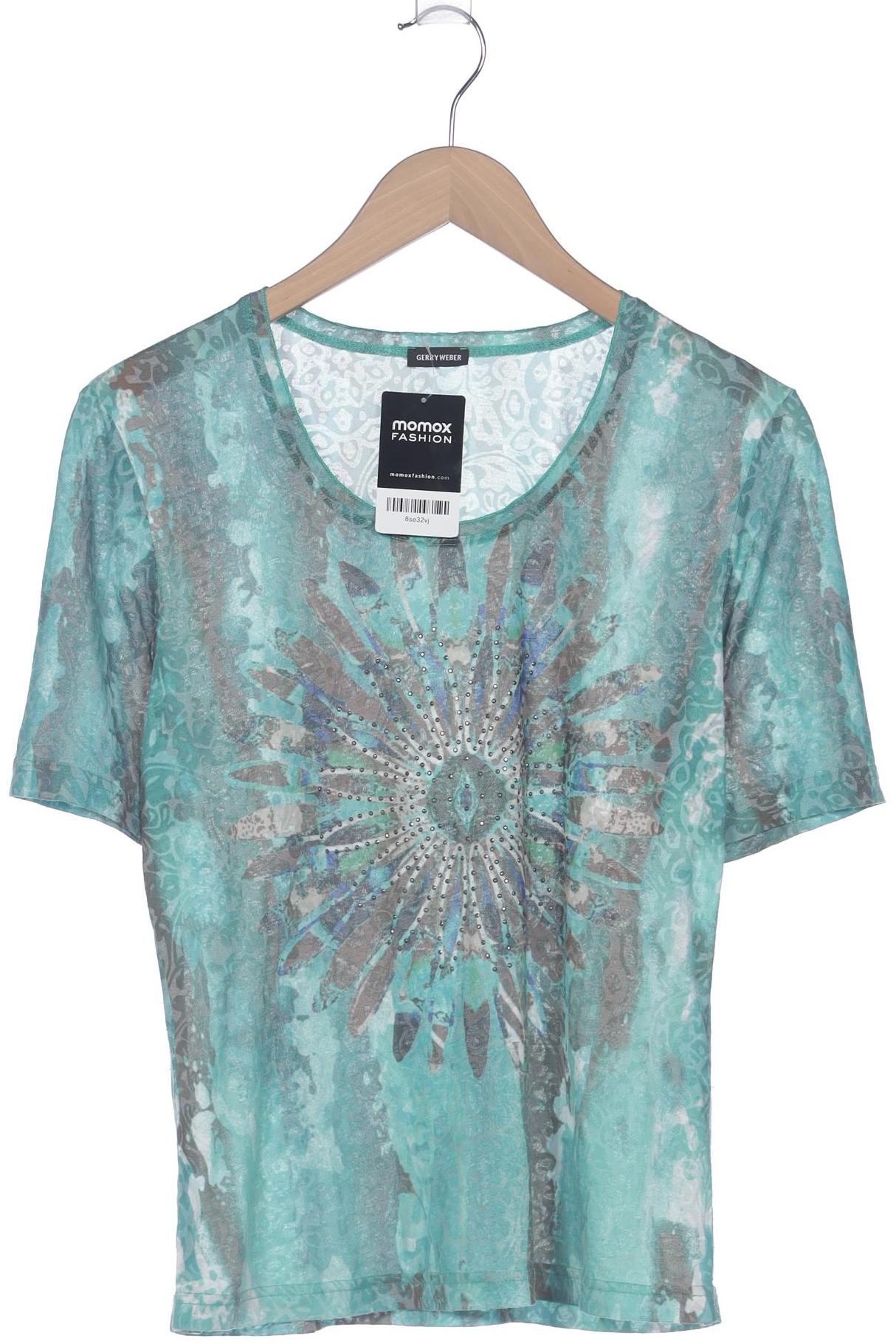 

Gerry Weber Damen T-Shirt, grün, Gr. 42