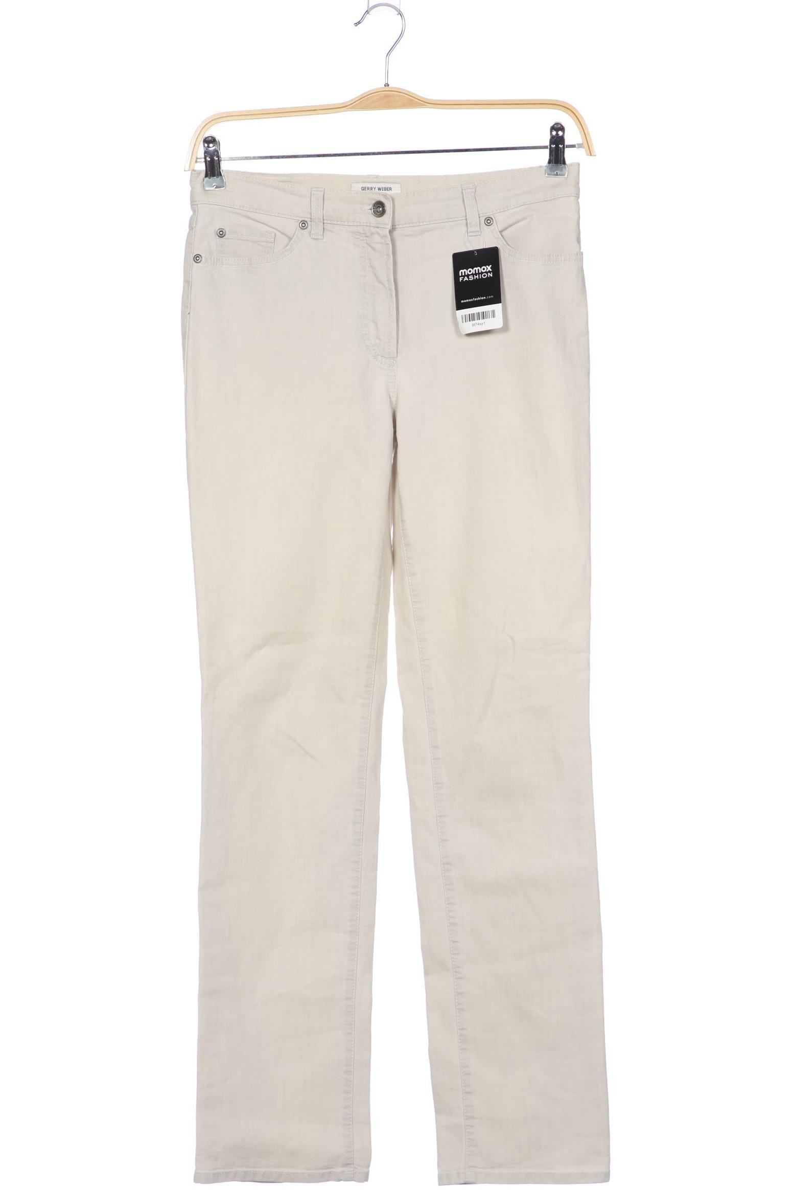 

Gerry Weber Damen Jeans, cremeweiß, Gr. 38