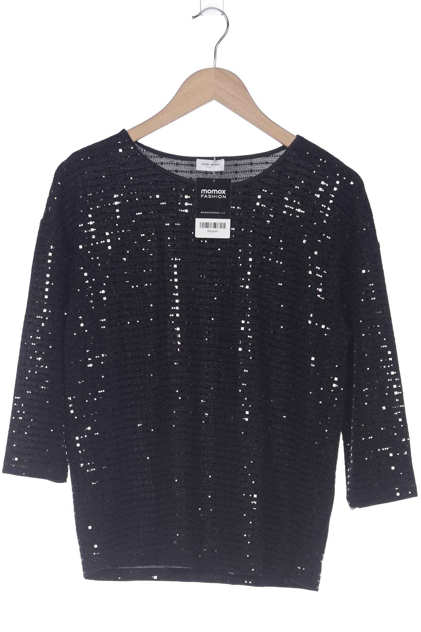 

Gerry Weber Damen Langarmshirt, schwarz, Gr. 40