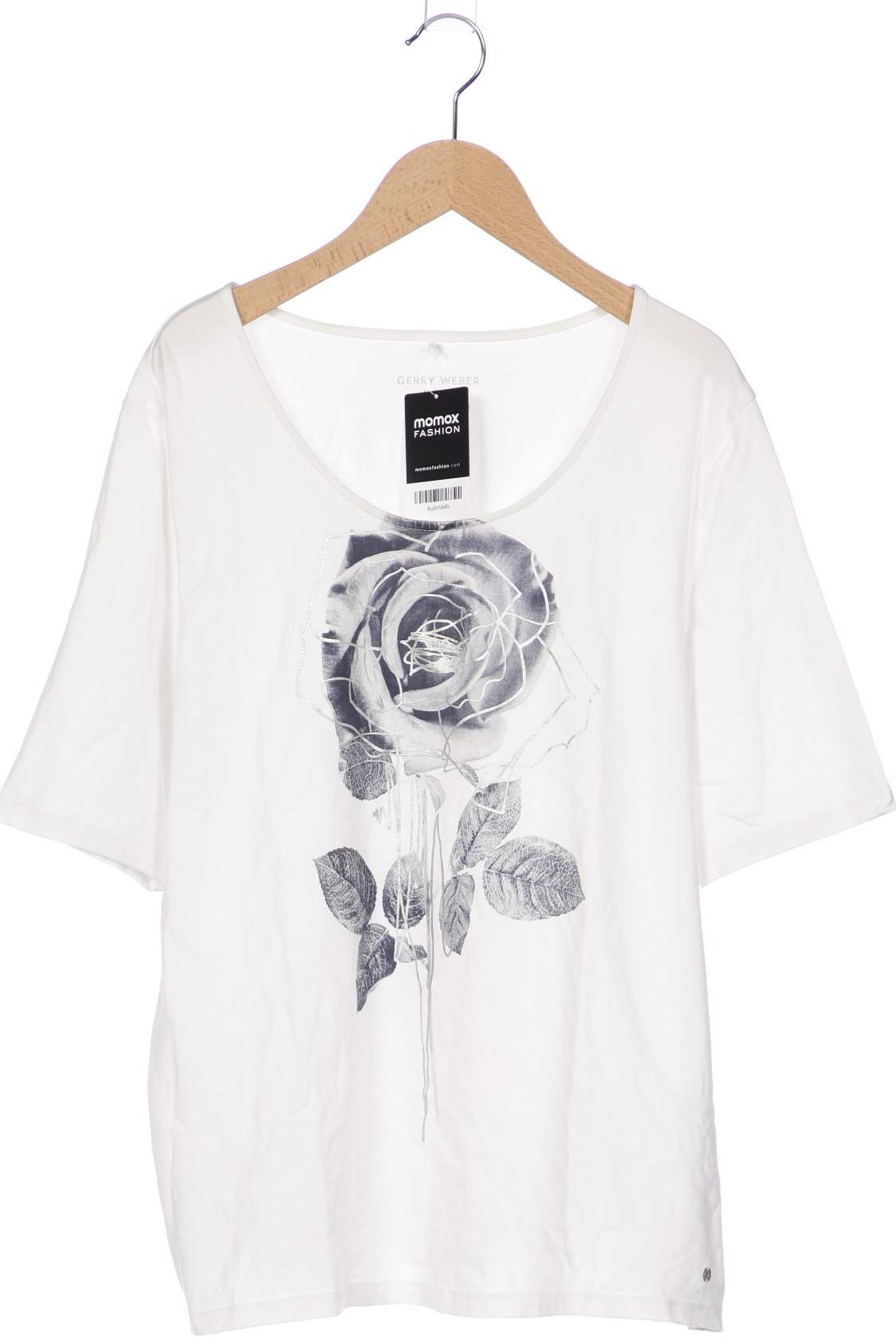 

Gerry Weber Damen T-Shirt, weiß, Gr. 46