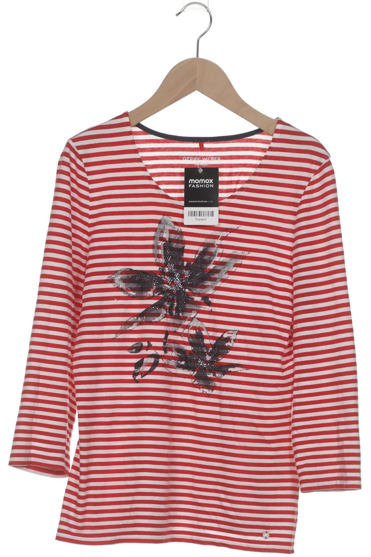 

Gerry Weber Damen Langarmshirt, rot, Gr. 38