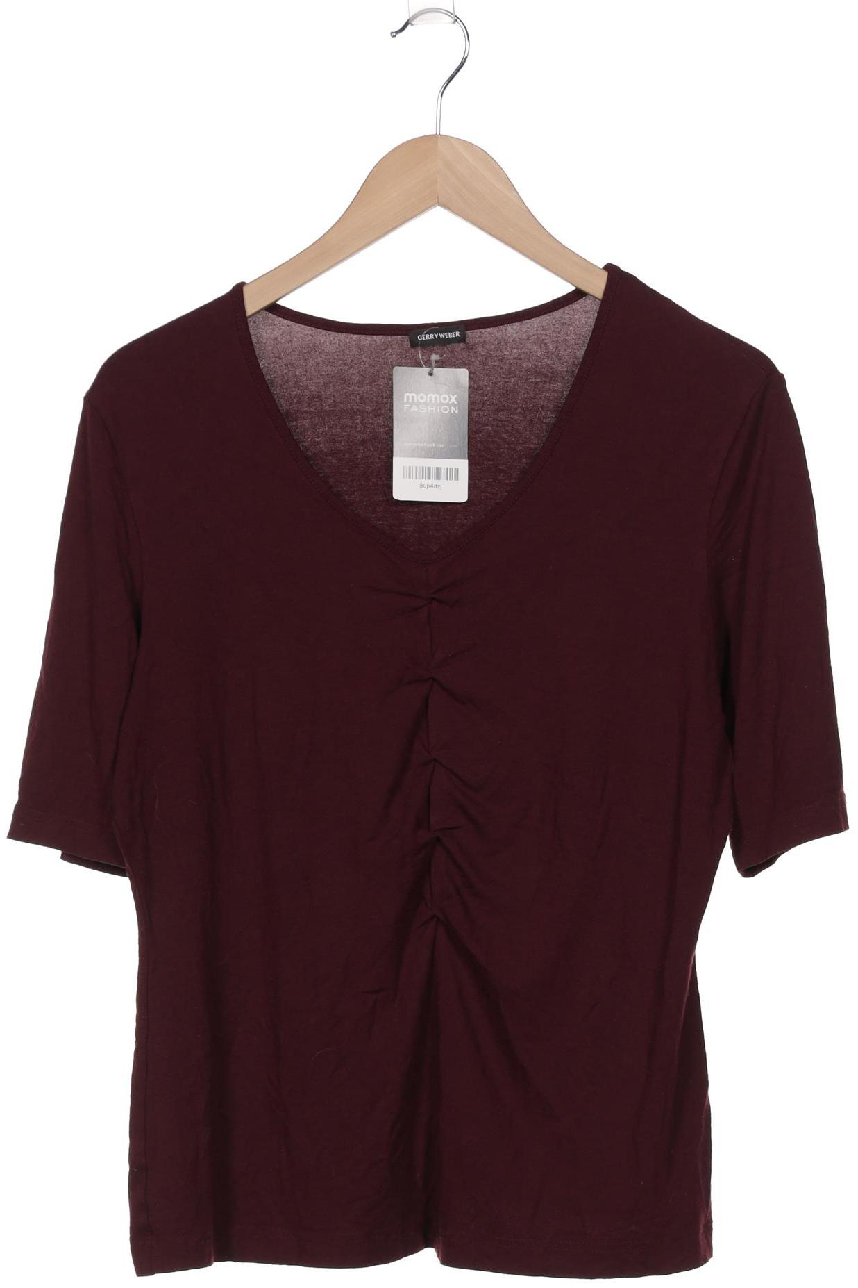 

Gerry Weber Damen T-Shirt, bordeaux, Gr. 44