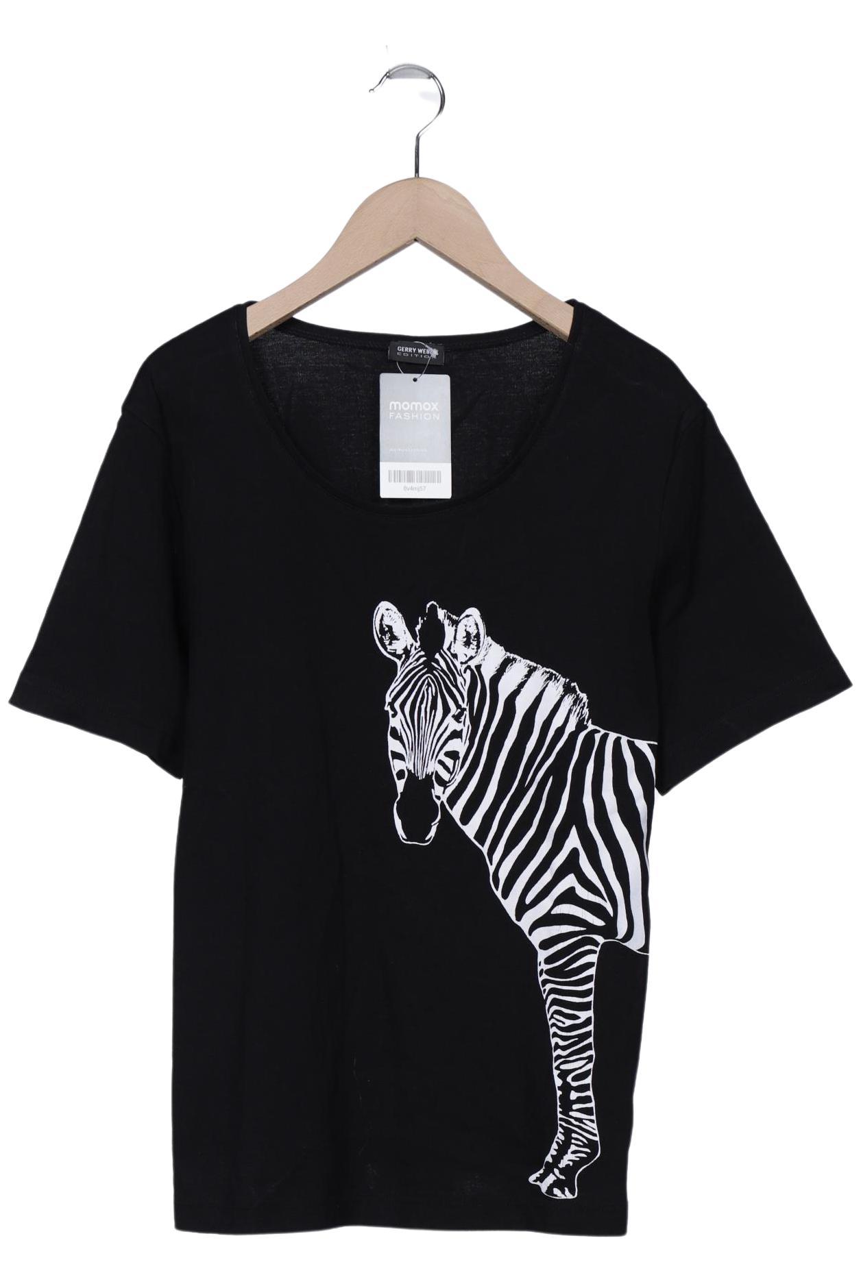 

Gerry Weber Damen T-Shirt, schwarz, Gr. 42