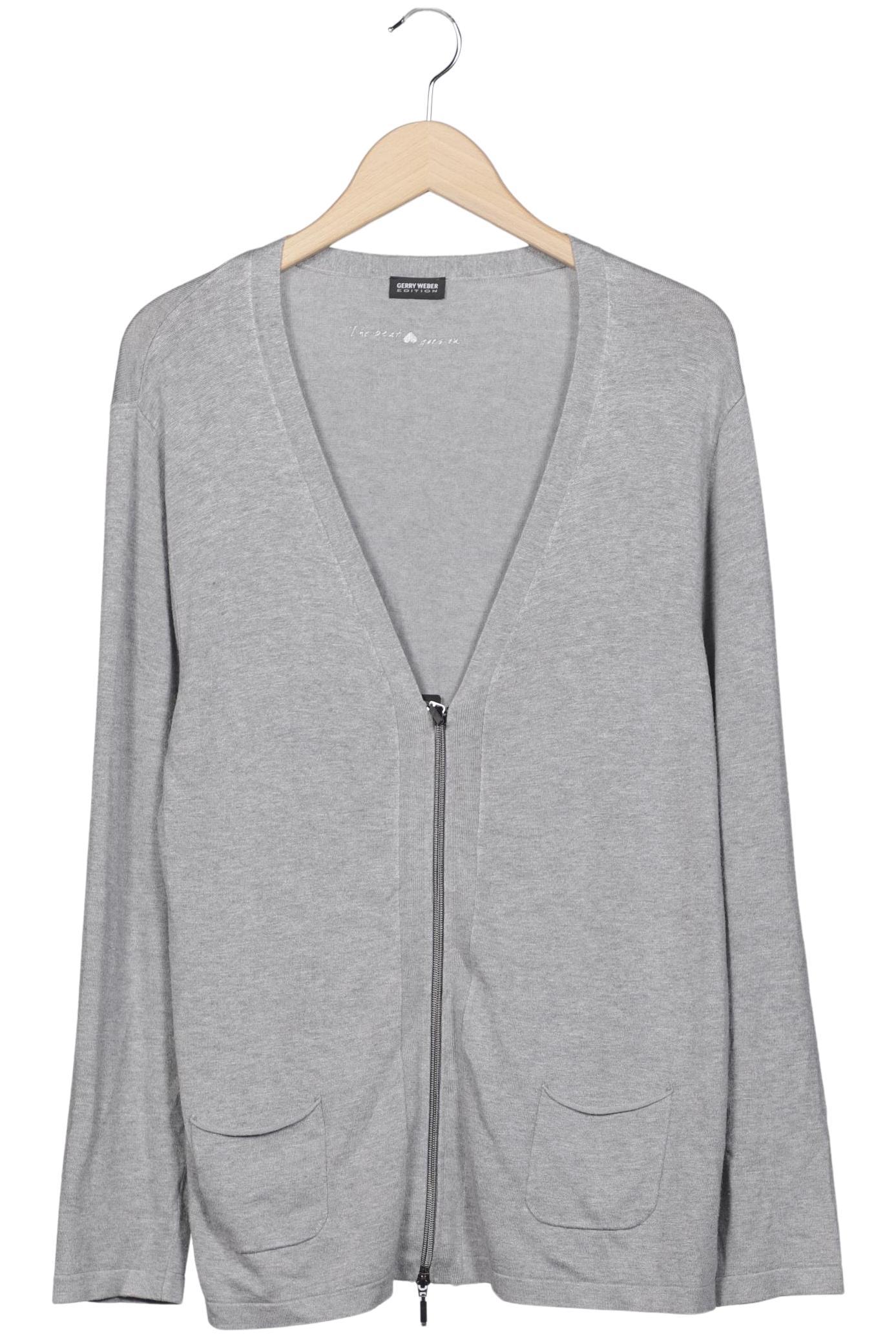 

Gerry Weber Damen Strickjacke, grau, Gr. 42