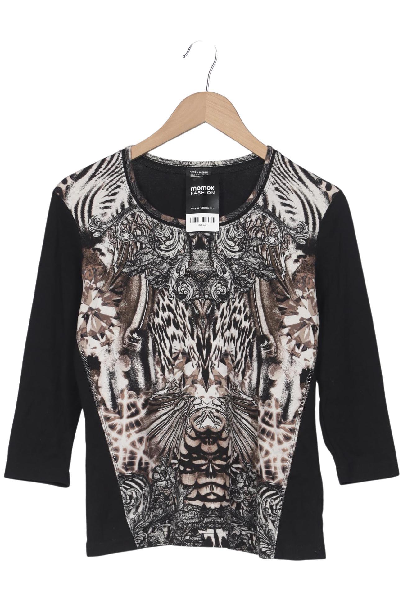 

Gerry Weber Damen Langarmshirt, schwarz, Gr. 40