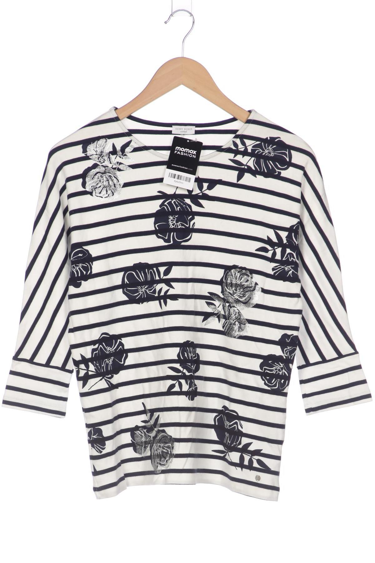 

Gerry Weber Damen Langarmshirt, weiß, Gr. 38