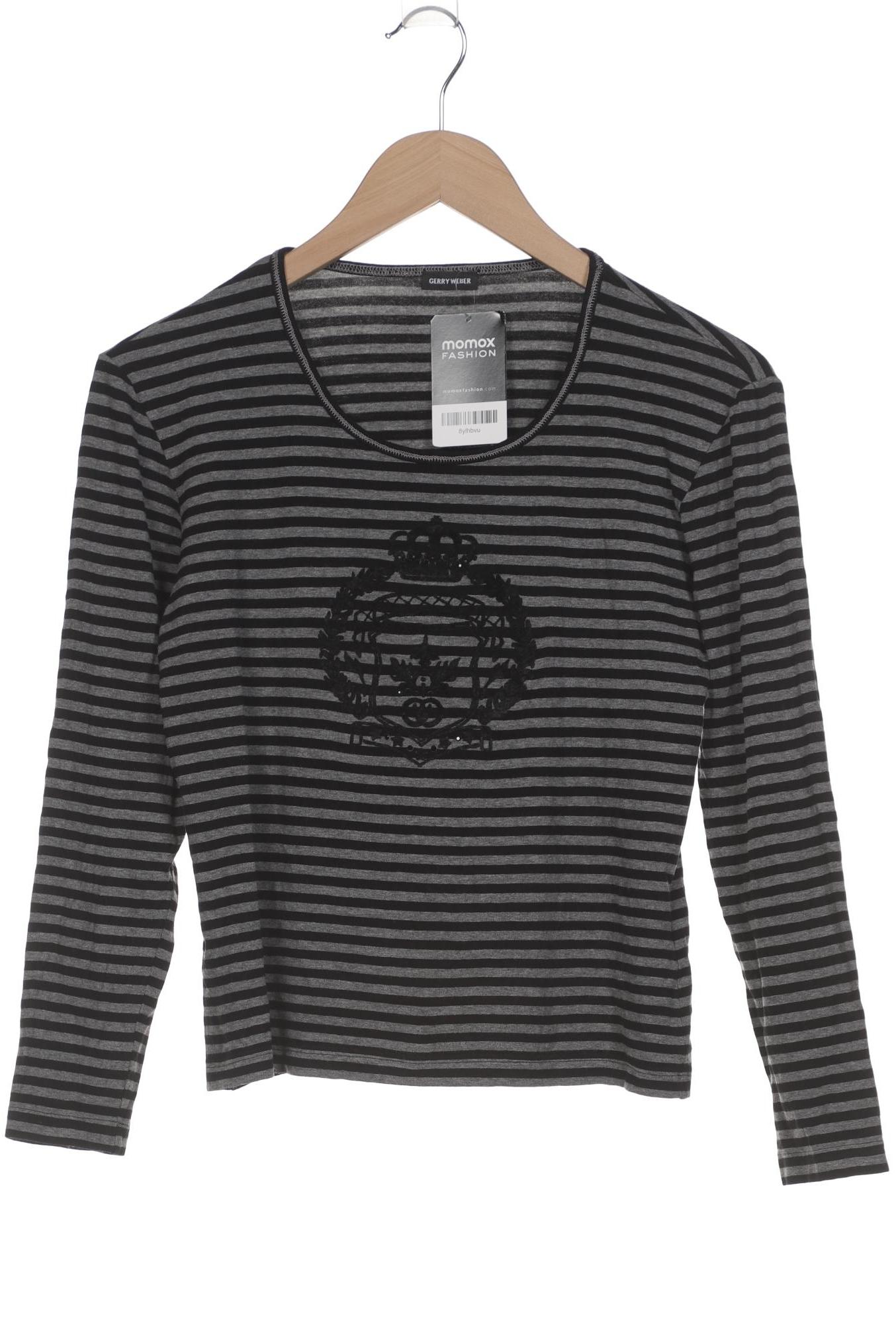 

Gerry Weber Damen Langarmshirt, grau, Gr. 38