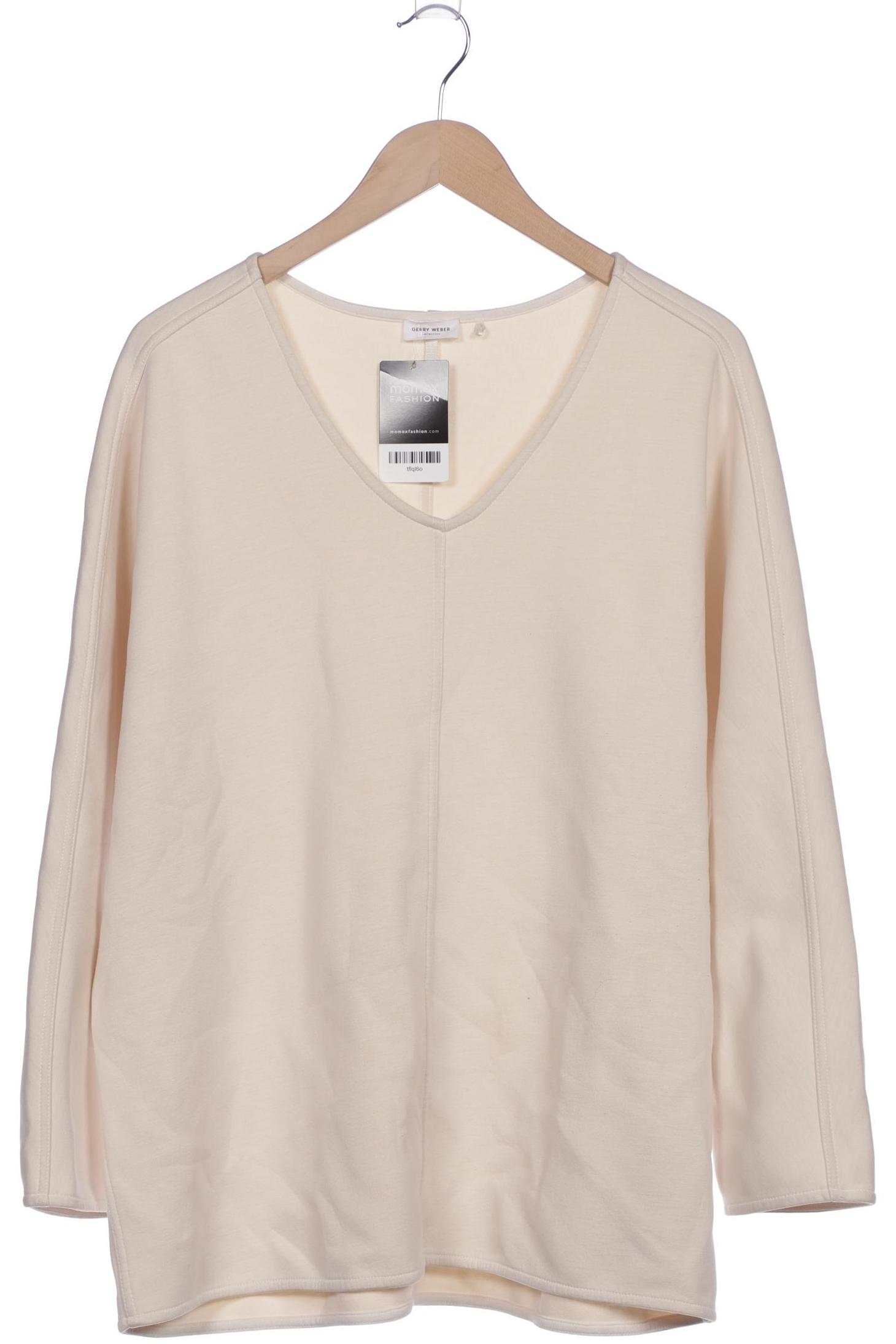 

Gerry Weber Damen Sweatshirt, cremeweiß, Gr. 42