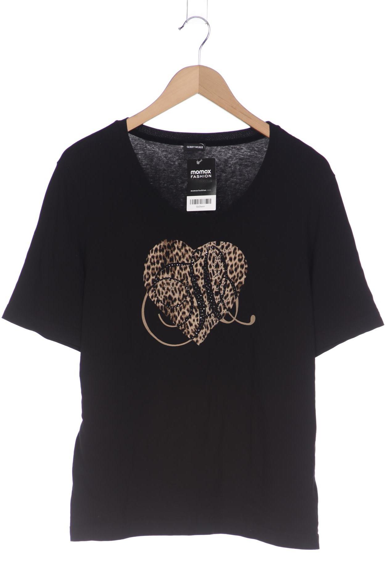 

Gerry Weber Damen T-Shirt, schwarz, Gr. 44