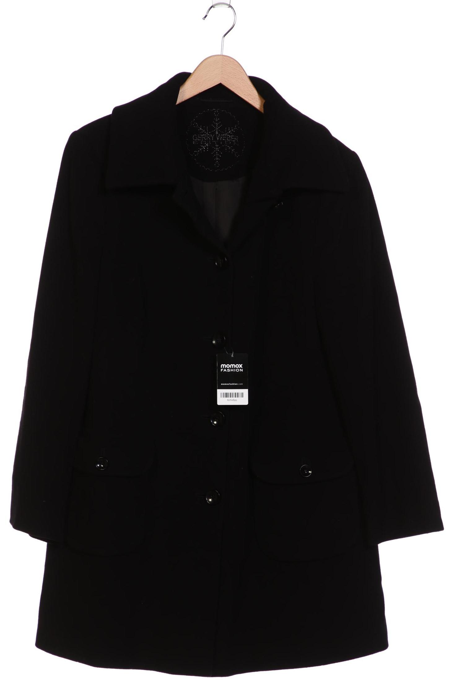 

Gerry Weber Damen Mantel, schwarz, Gr. 46