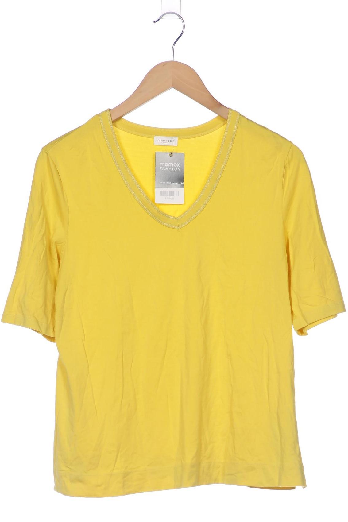

Gerry Weber Damen T-Shirt, gelb, Gr. 44