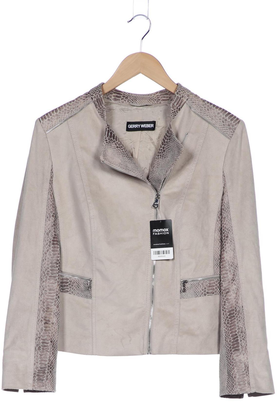 

Gerry Weber Damen Jacke, beige, Gr. 42