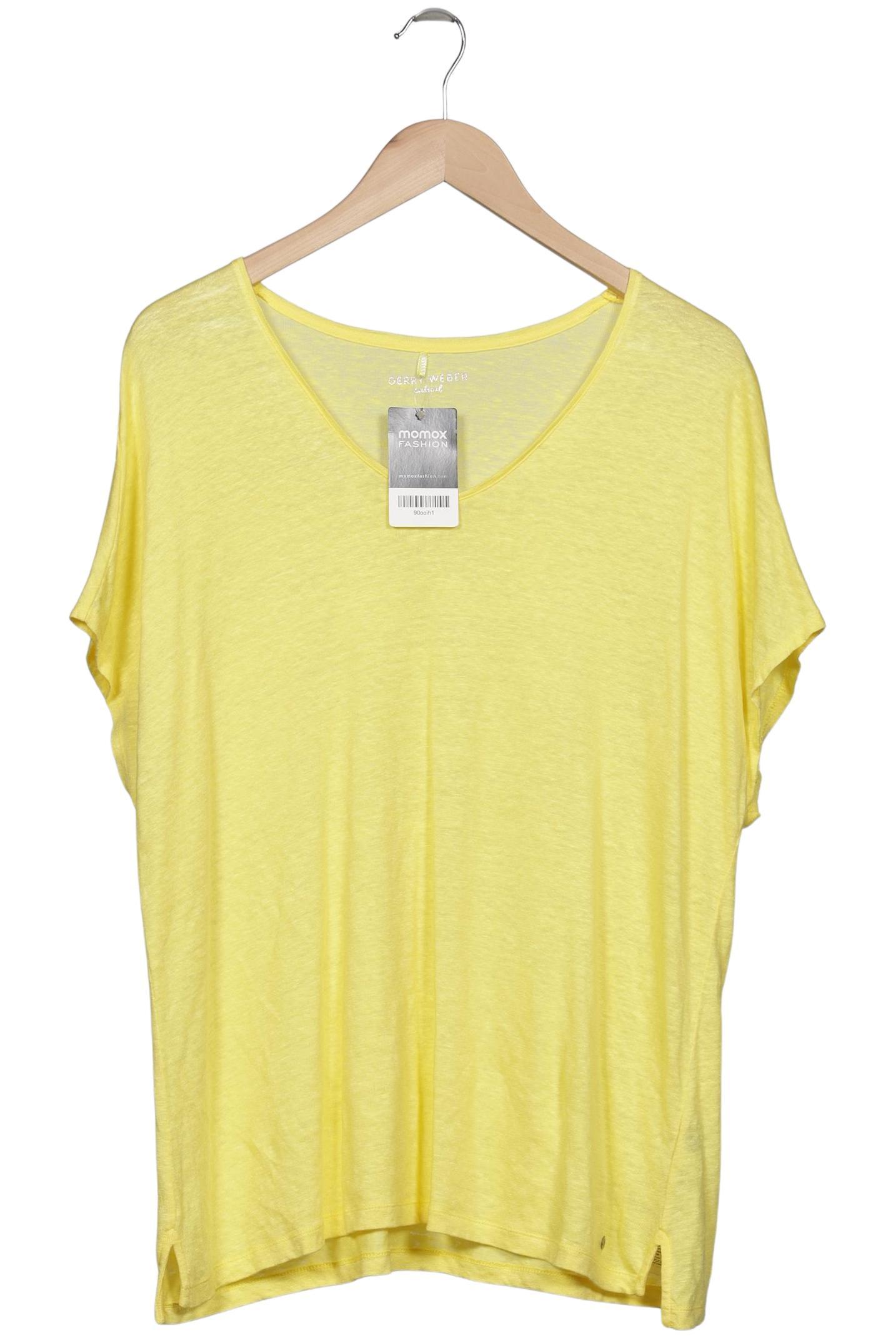 

Gerry Weber Damen T-Shirt, gelb, Gr. 46