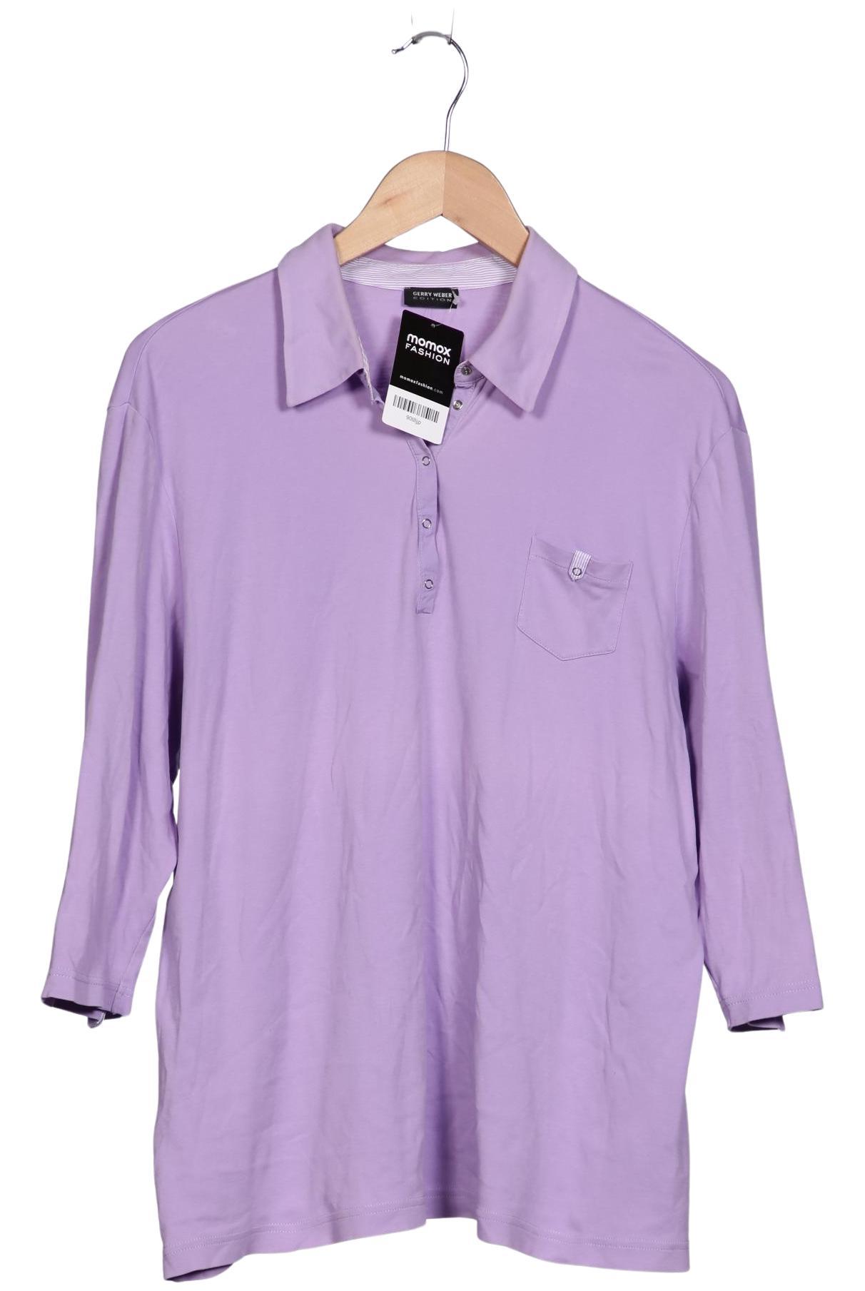 

Gerry Weber Damen Poloshirt, flieder, Gr. 48