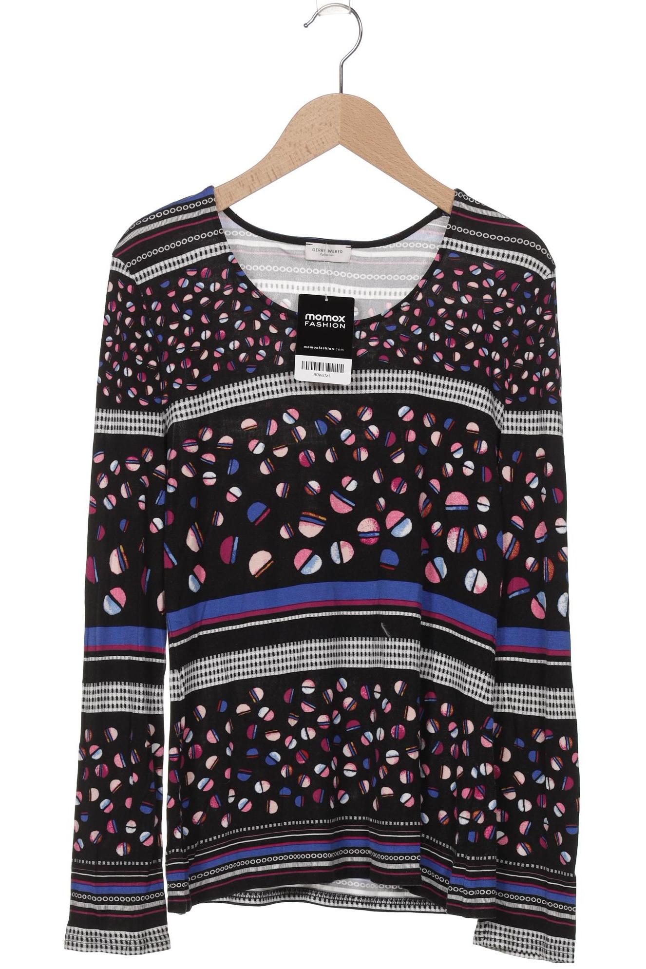 

Gerry Weber Damen Langarmshirt, schwarz, Gr. 38