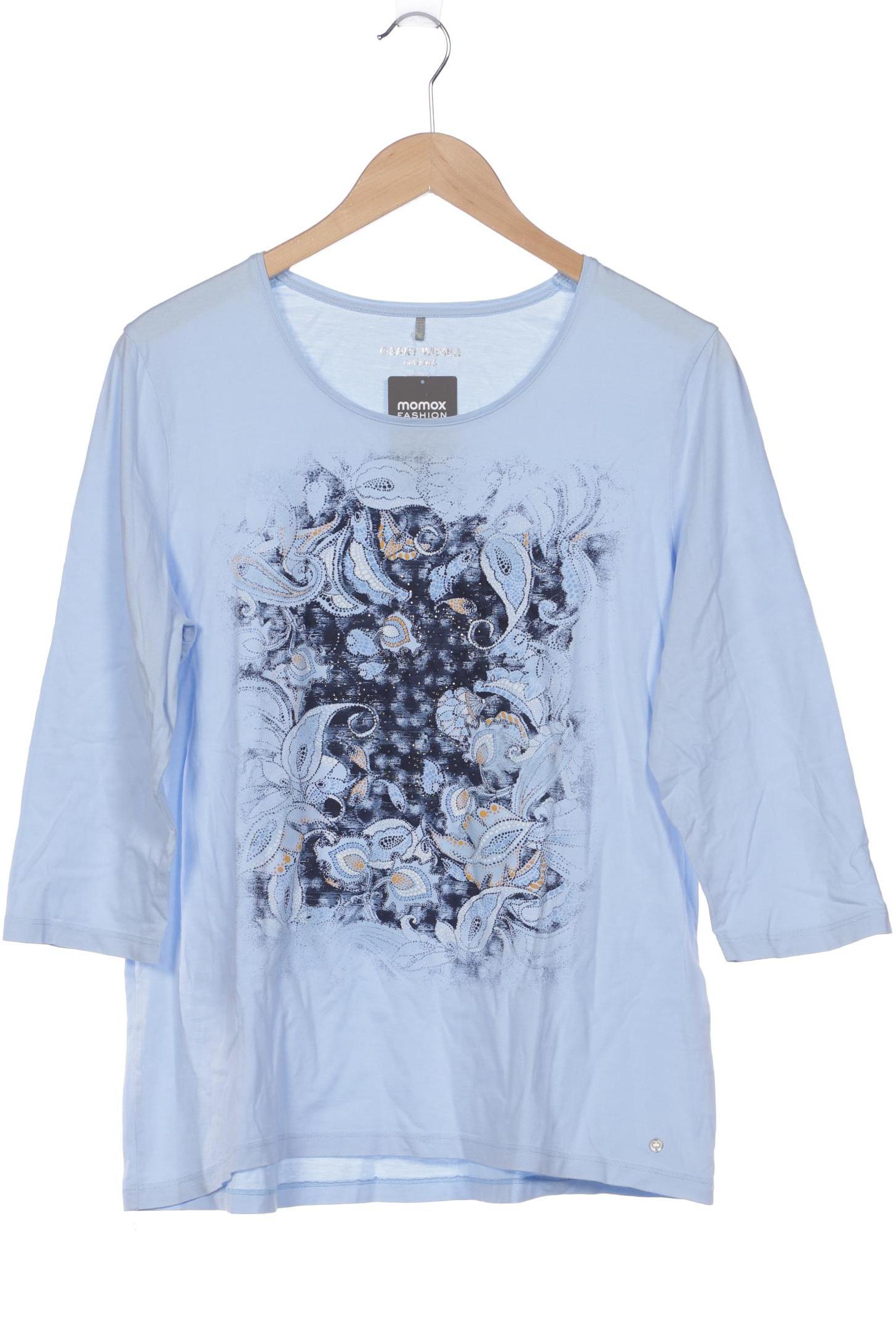 

Gerry Weber Damen Langarmshirt, blau, Gr. 44