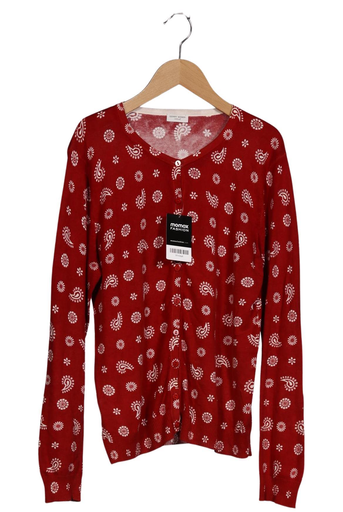 

Gerry Weber Damen Strickjacke, rot, Gr. 38