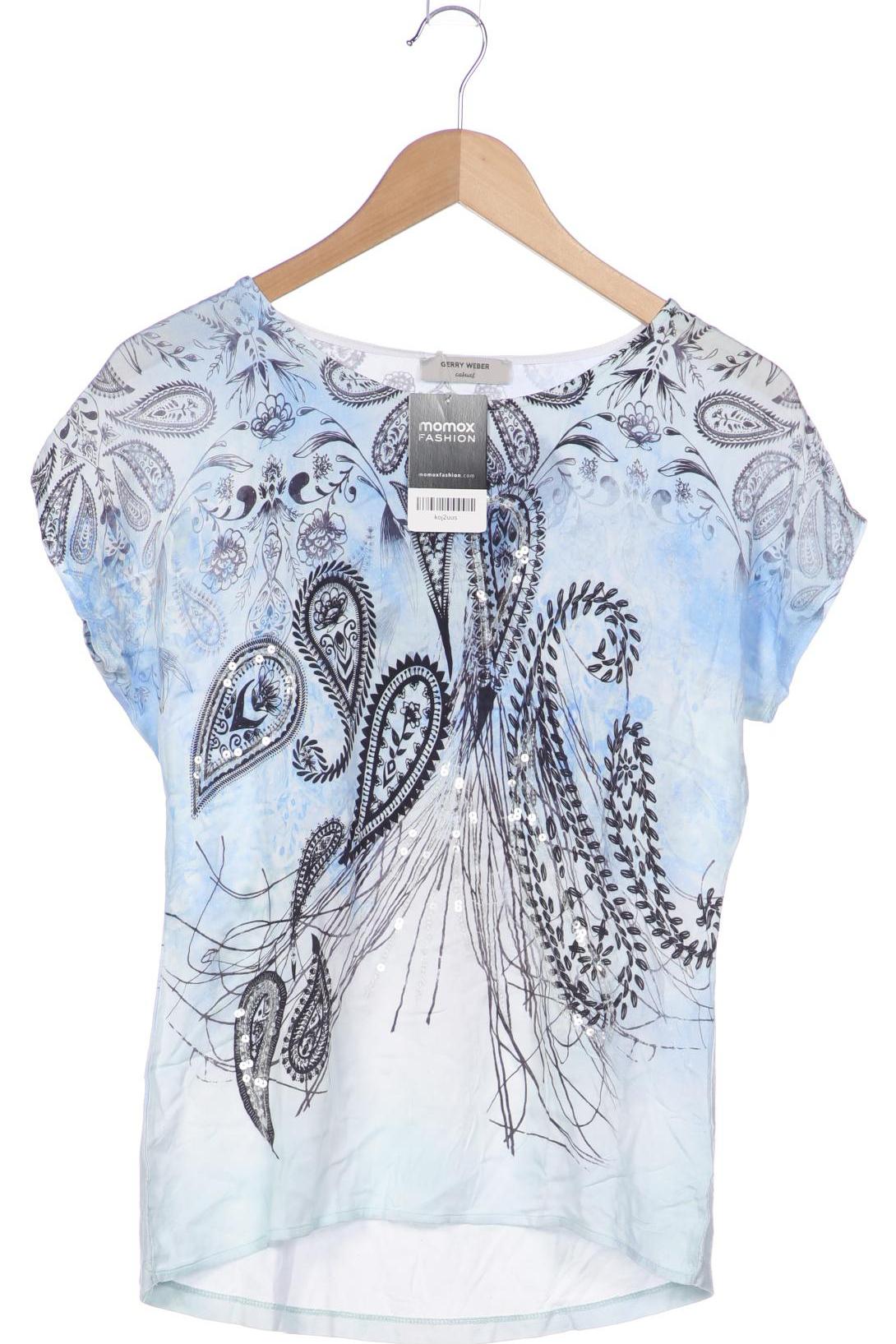 

Gerry Weber Damen T-Shirt, hellblau, Gr. 38