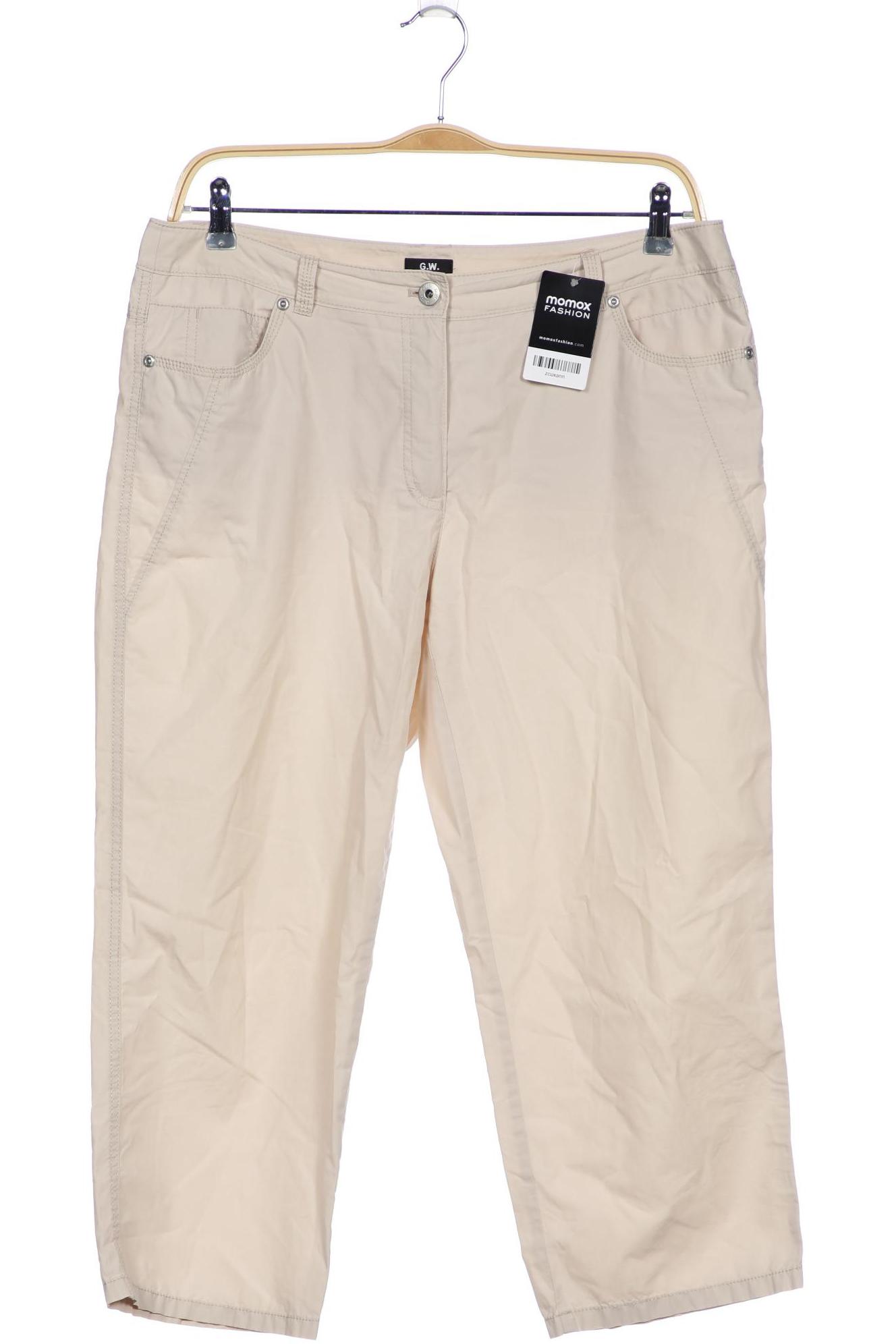

Gerry Weber Damen Stoffhose, cremeweiß