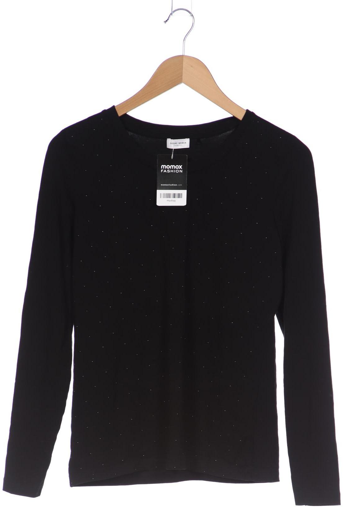 

Gerry Weber Damen Langarmshirt, schwarz, Gr. 38