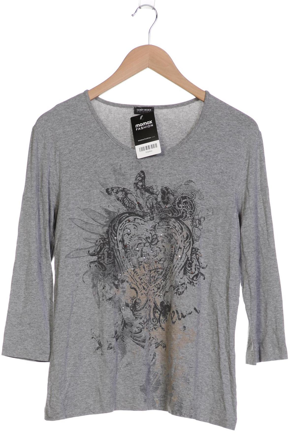 

Gerry Weber Damen Langarmshirt, grau, Gr. 40