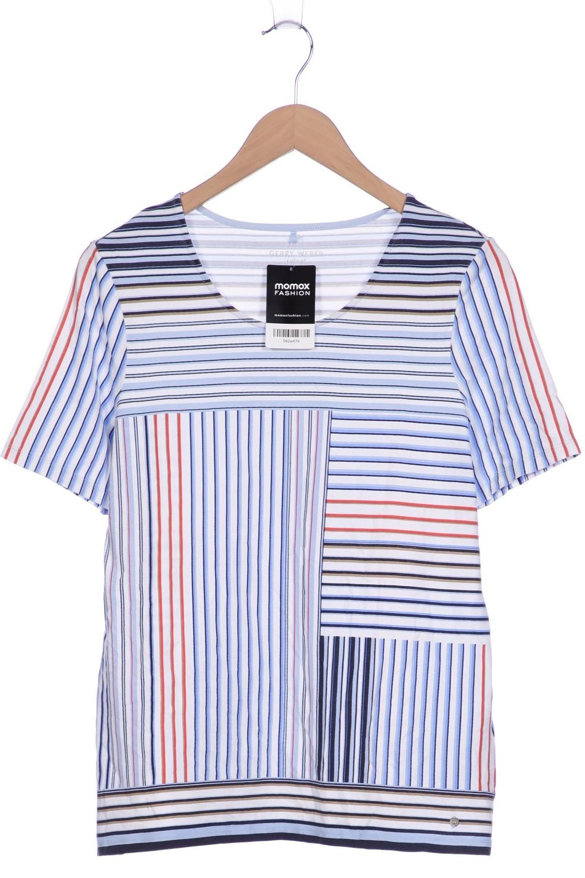 

Gerry Weber Damen T-Shirt, blau, Gr. 42