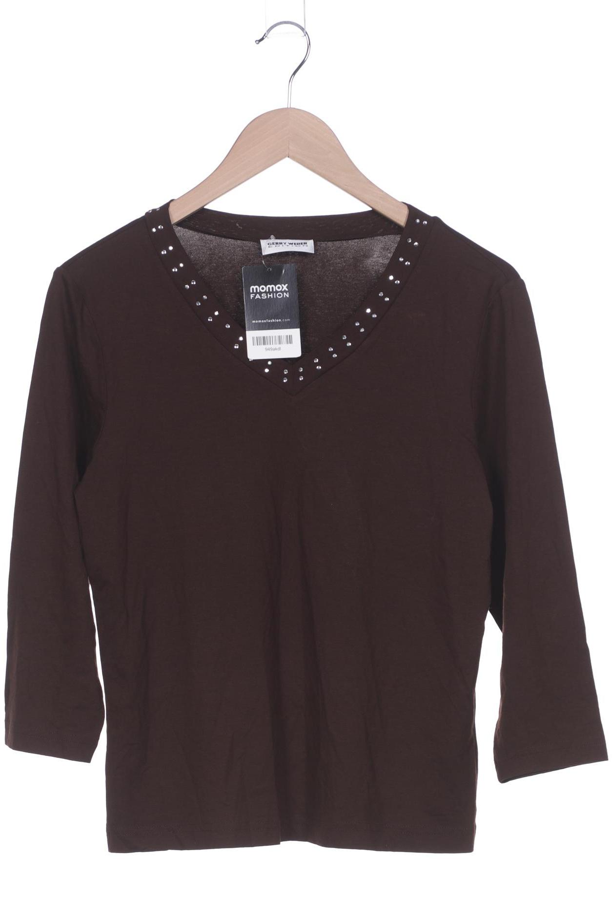 

Gerry Weber Damen Langarmshirt, braun, Gr. 38