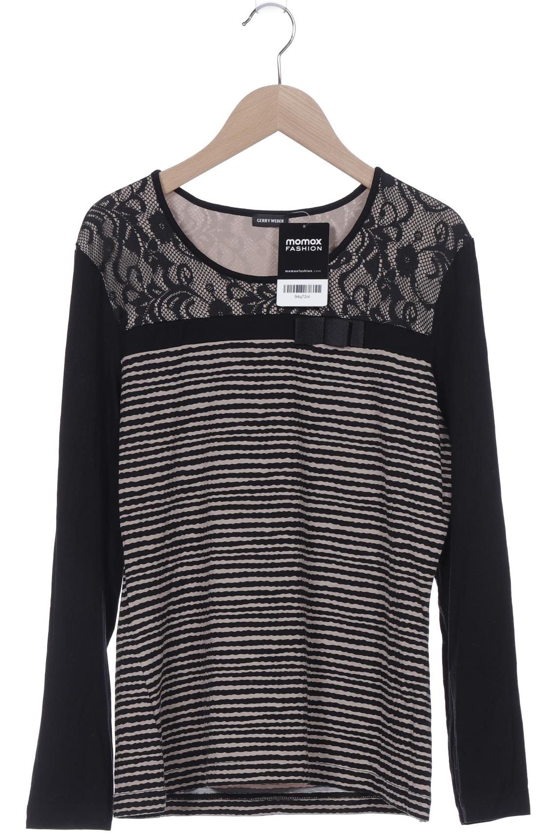 Thumbnail - Gerry Weber Damen Langarmshirt, schwarz, Gr. 38
