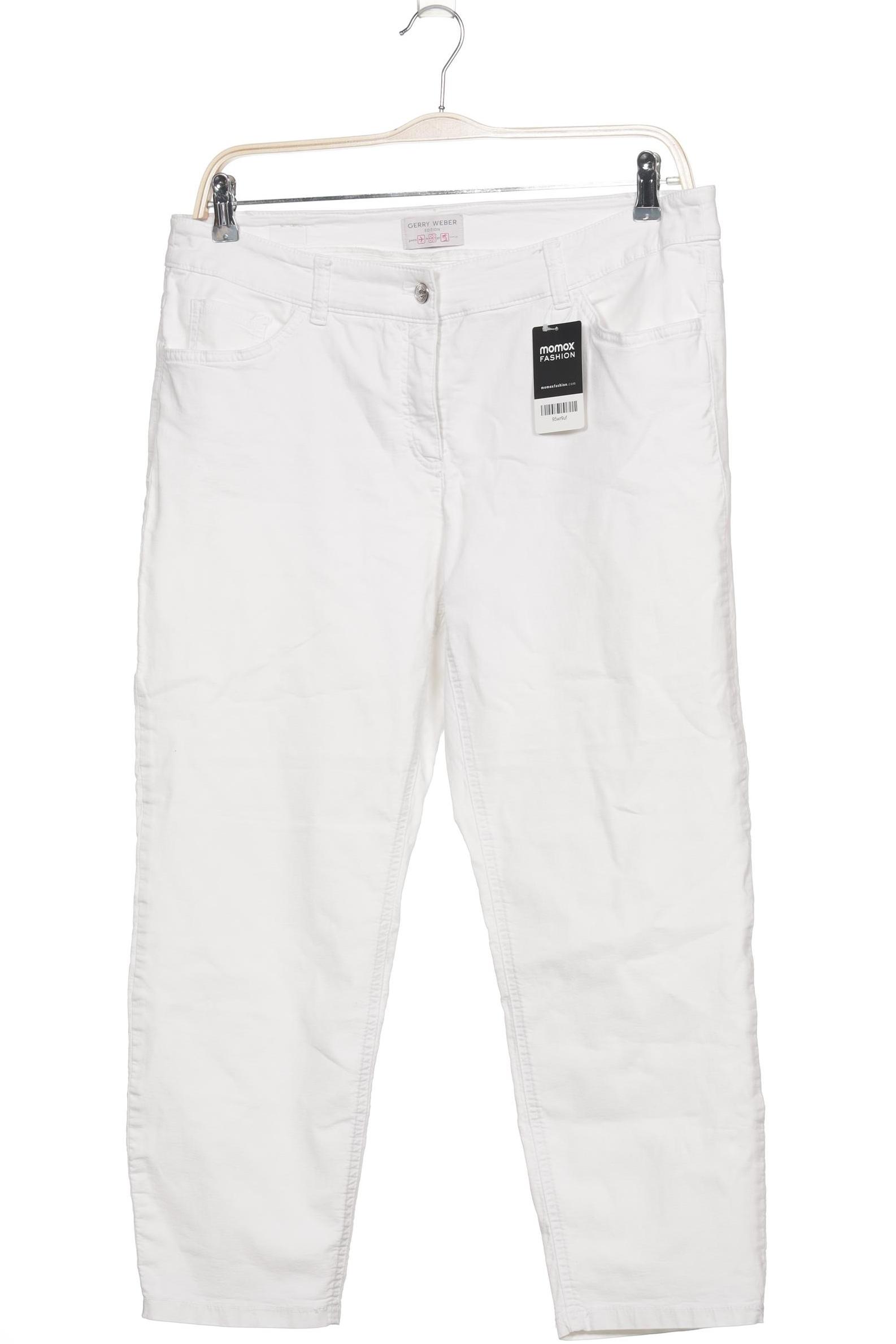 

Gerry Weber Damen Jeans, weiß, Gr. 46