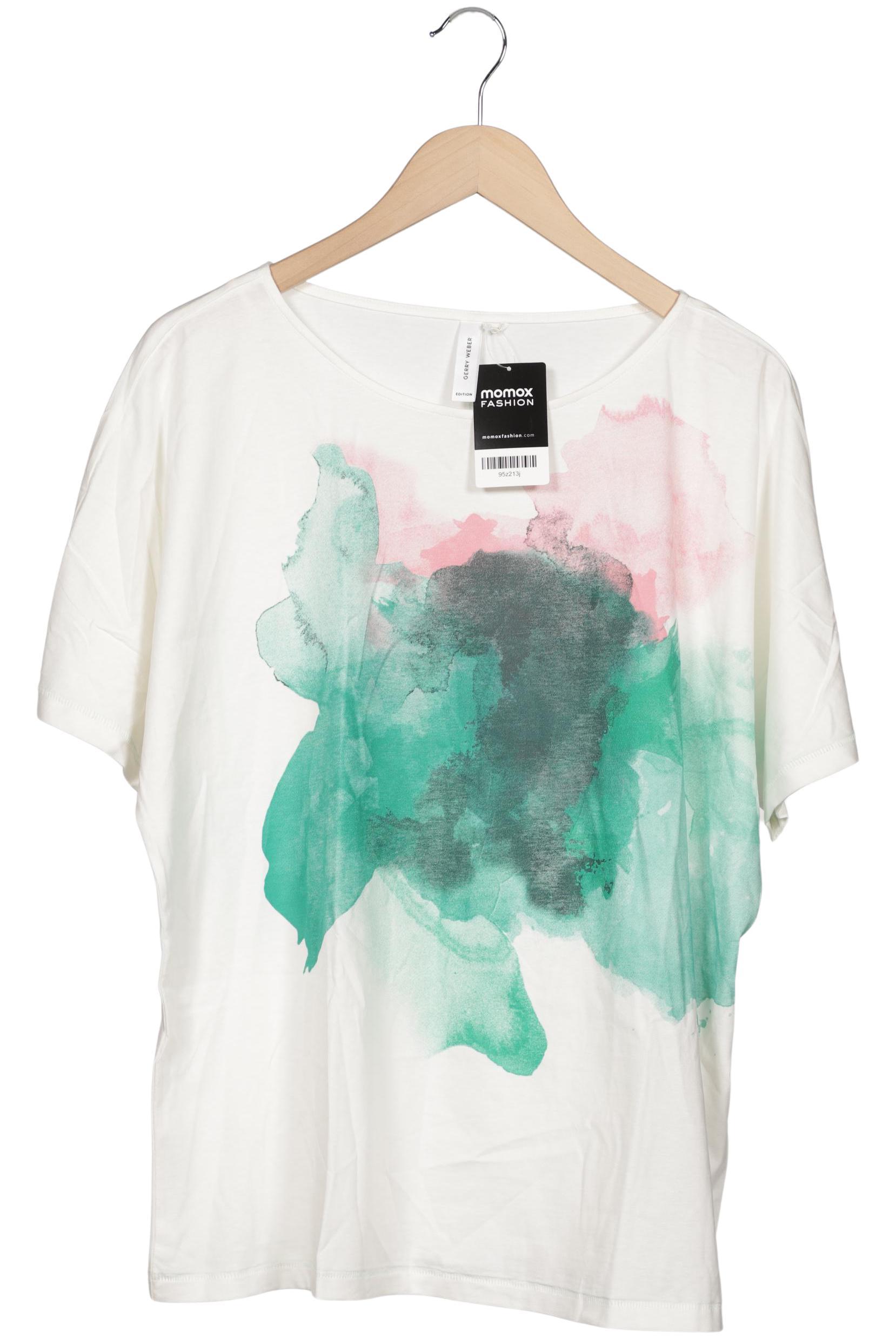 

Gerry Weber Damen T-Shirt, weiß, Gr. 46