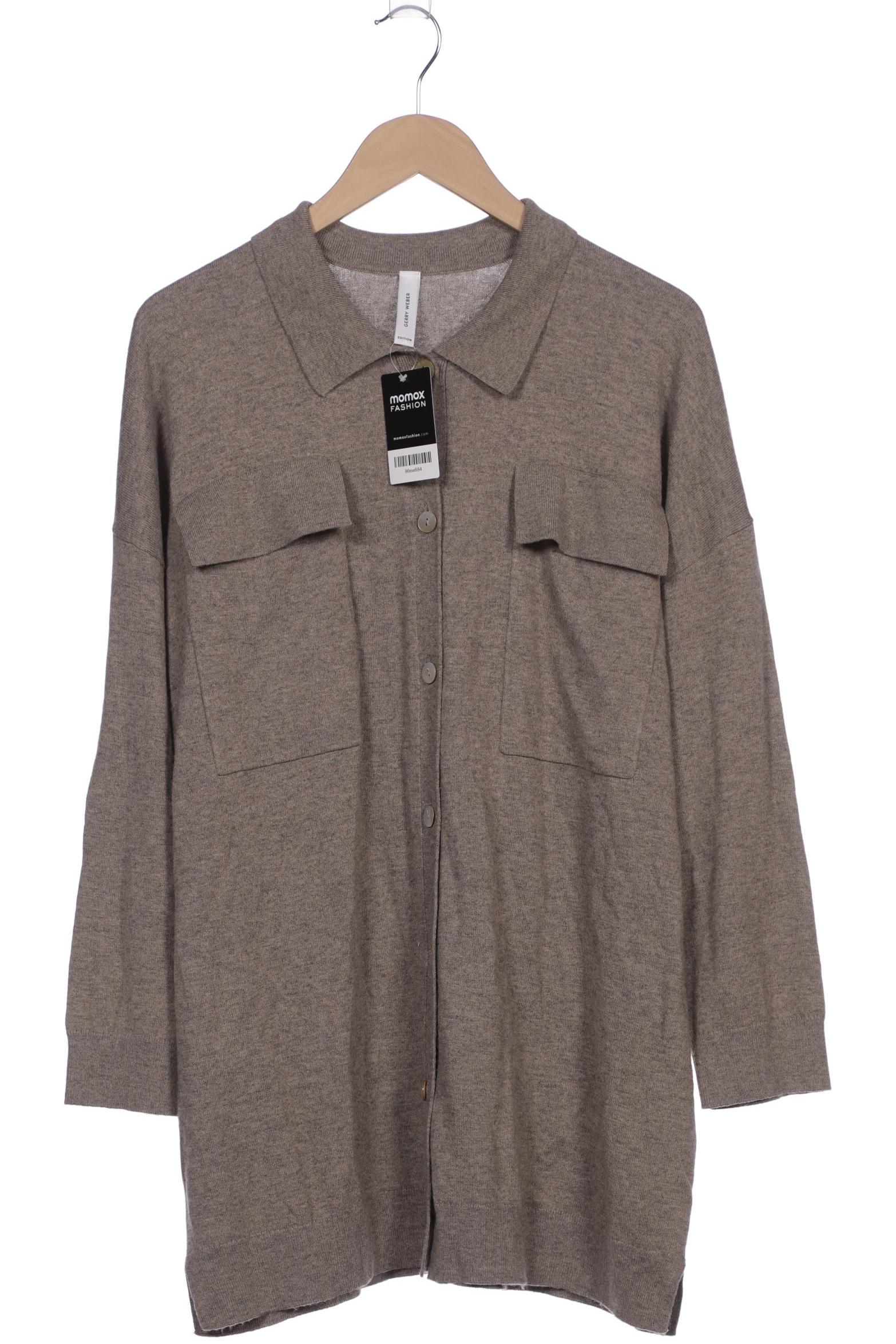 

Gerry Weber Damen Strickjacke, braun, Gr. 48