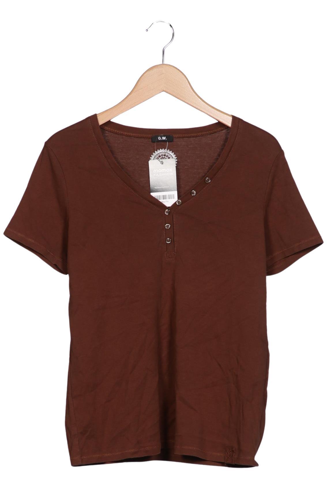 

Gerry Weber Damen T-Shirt, braun, Gr. 38