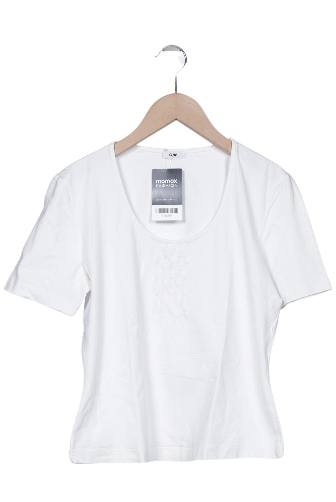 

Gerry Weber Damen T-Shirt, weiß, Gr. 38