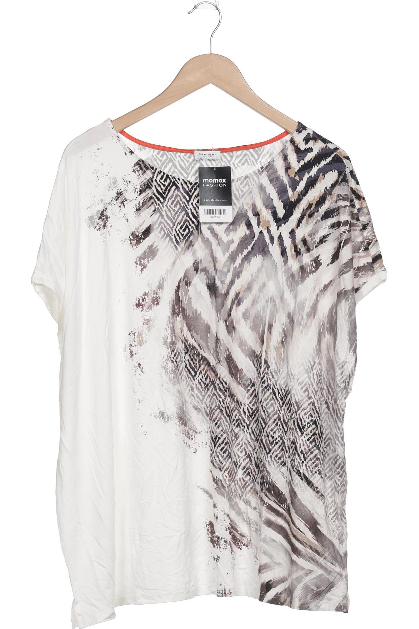 

Gerry Weber Damen T-Shirt, weiß, Gr. 48