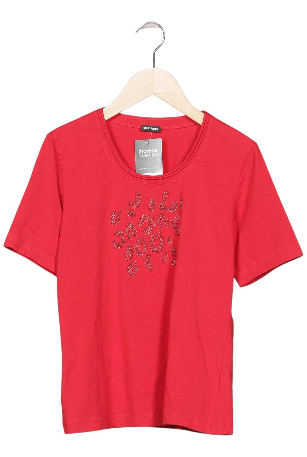 

Gerry Weber Damen T-Shirt, rot, Gr. 36