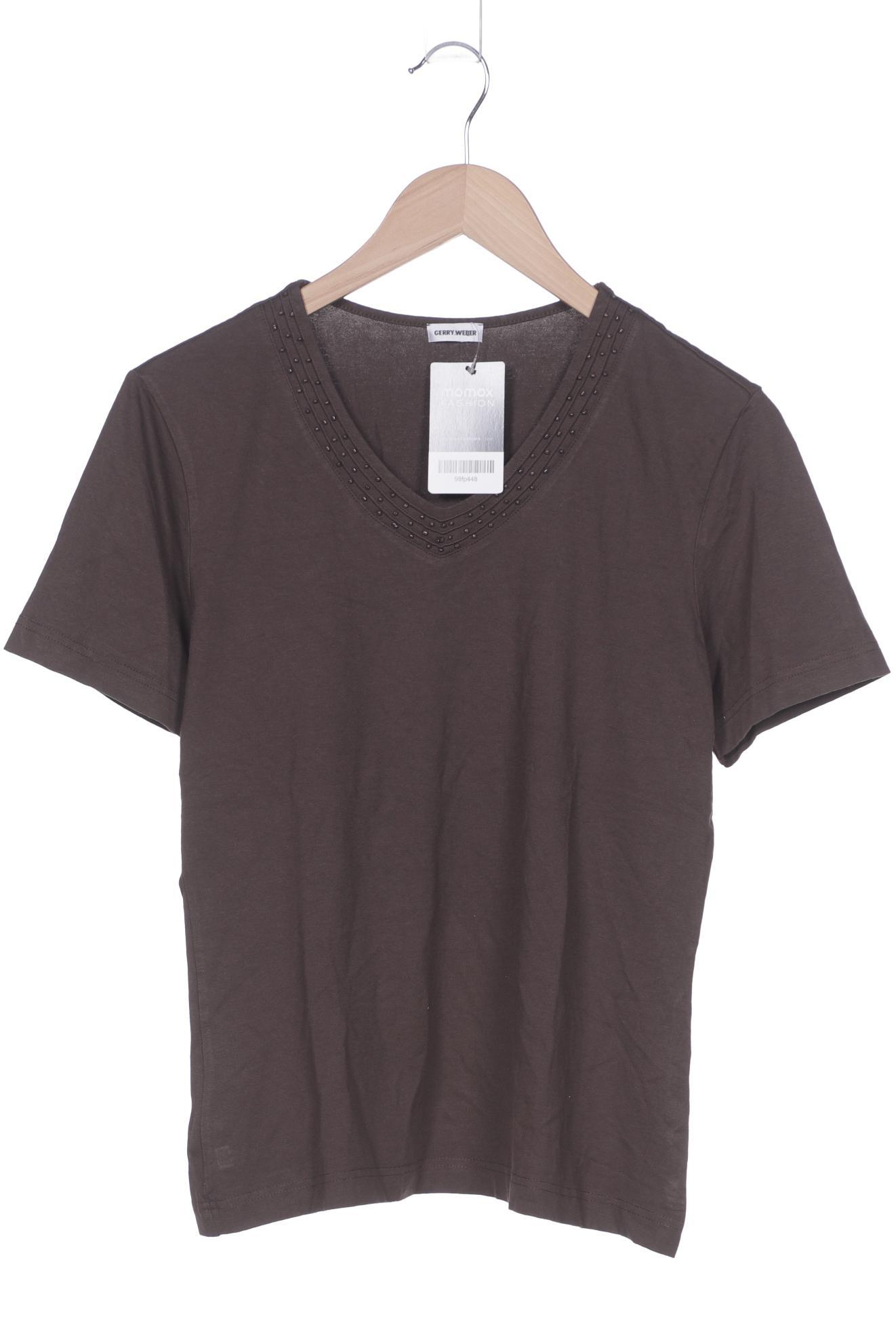

Gerry Weber Damen T-Shirt, braun, Gr. 40