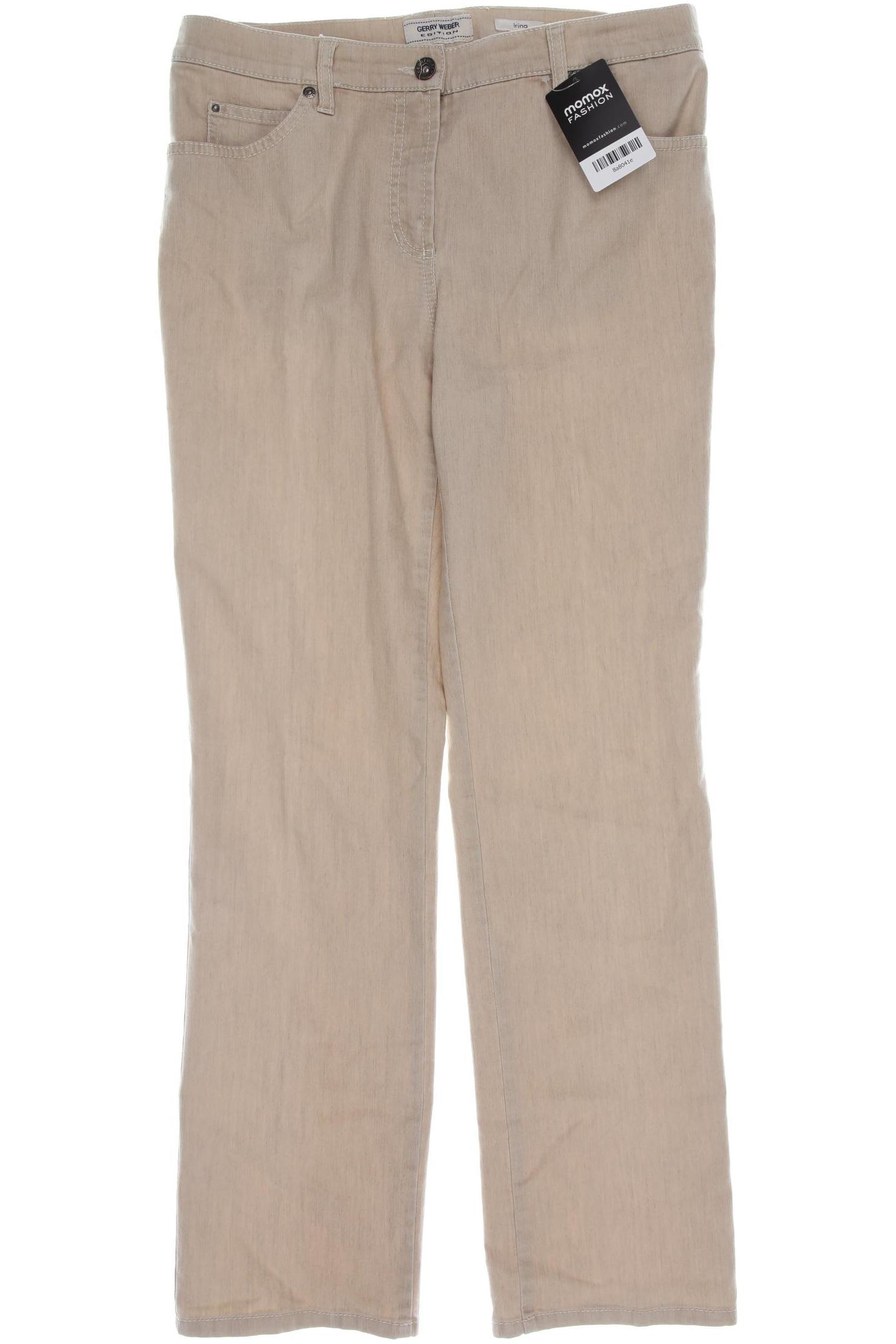 

Gerry Weber Damen Jeans, beige, Gr. 40