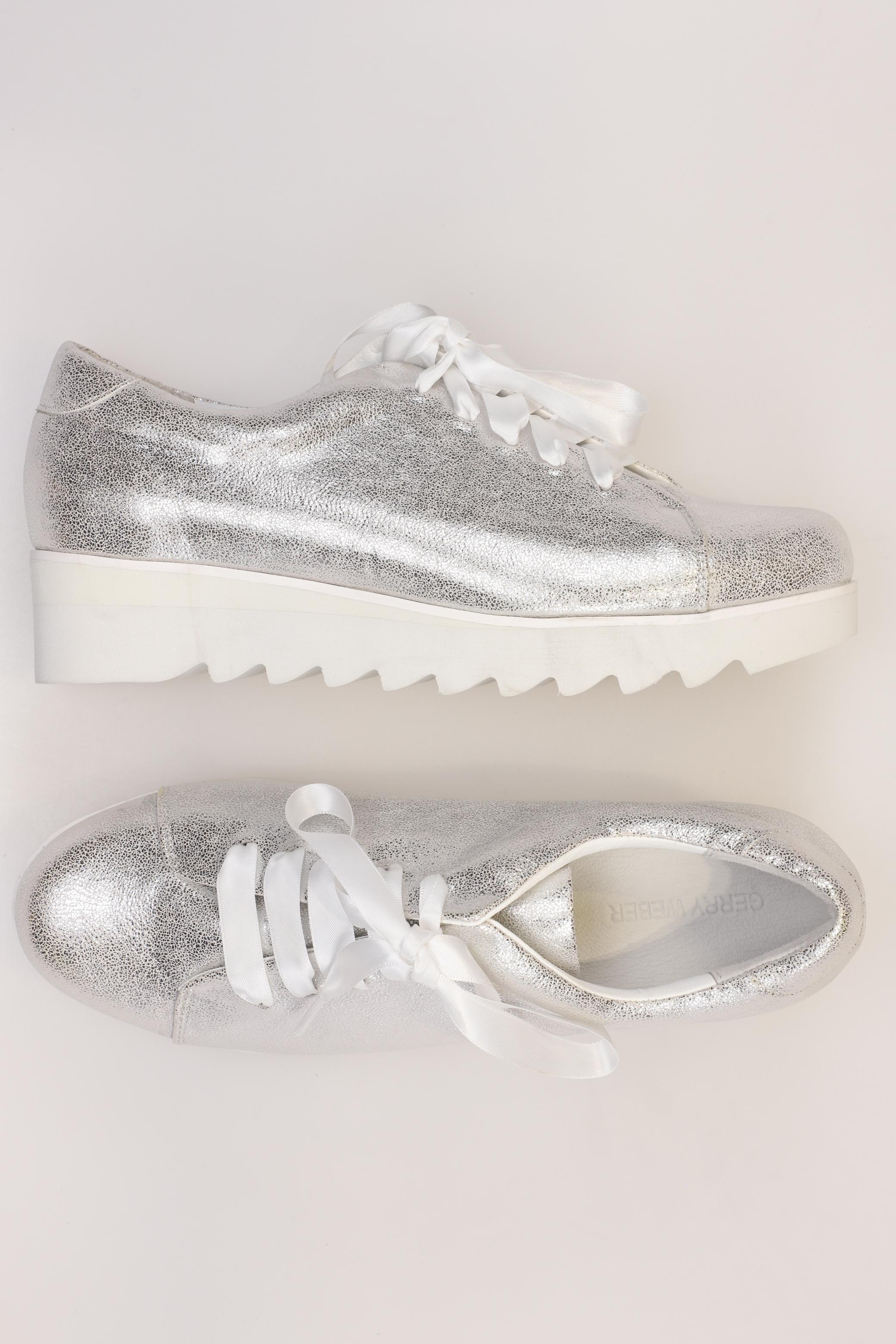 

Gerry Weber Damen Halbschuh, silber, Gr. 39