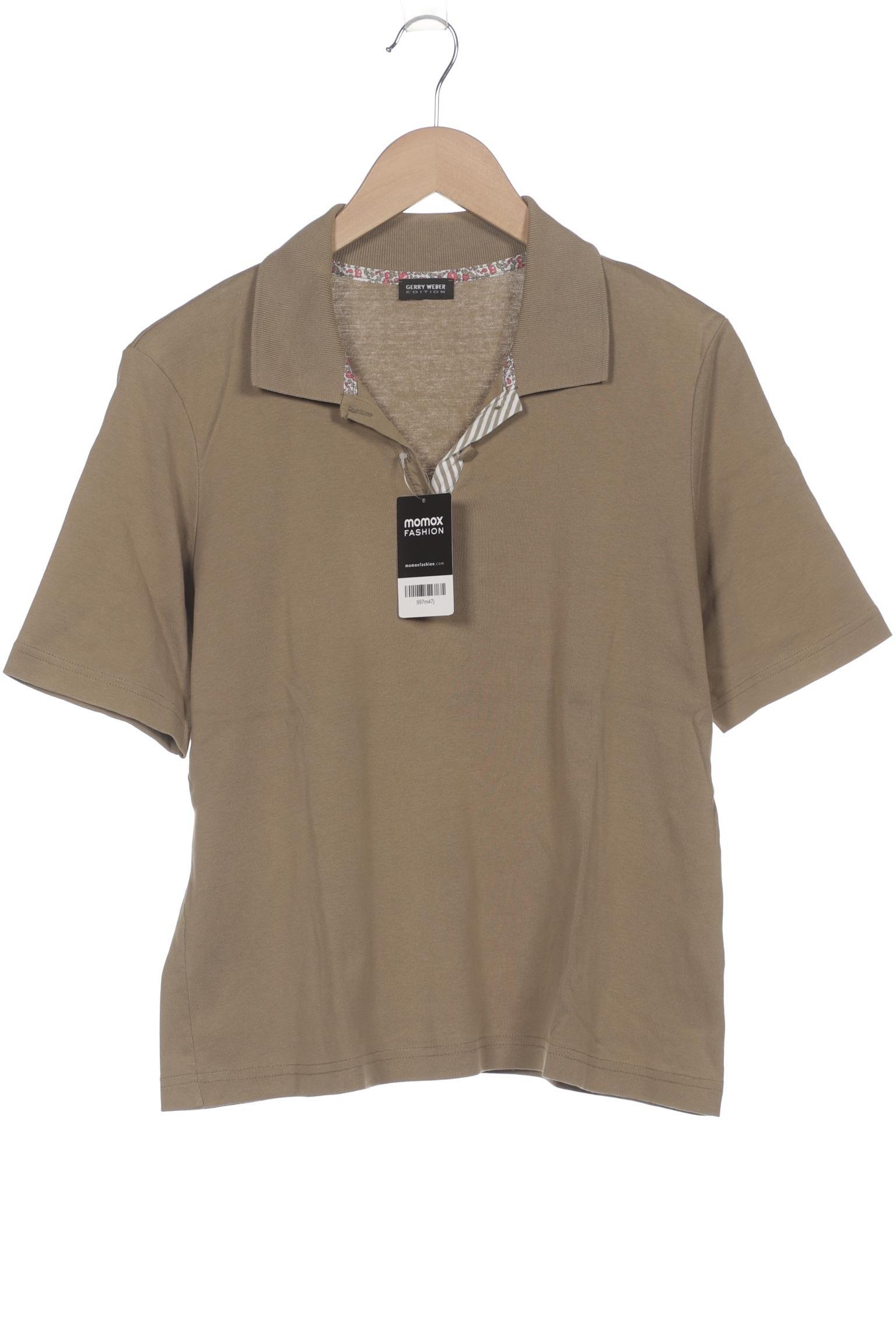 

Gerry Weber Damen Poloshirt, beige, Gr. 42