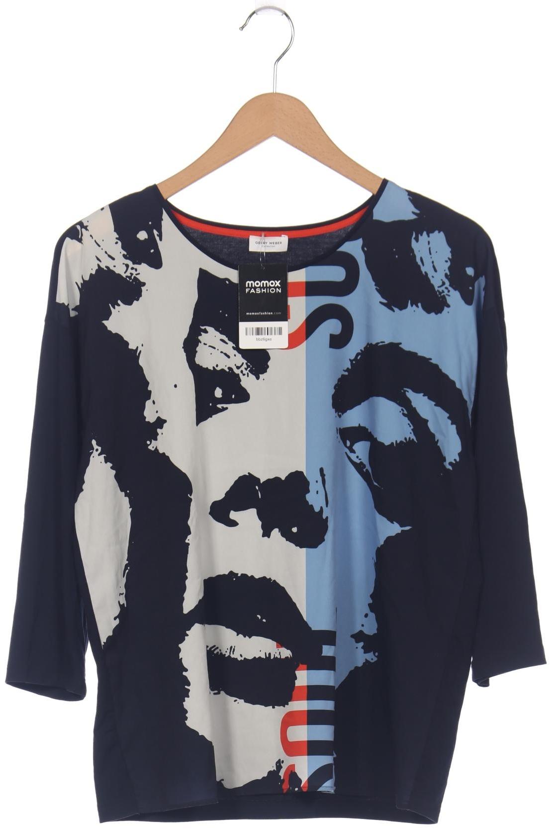 

Gerry Weber Damen Langarmshirt, blau, Gr. 40