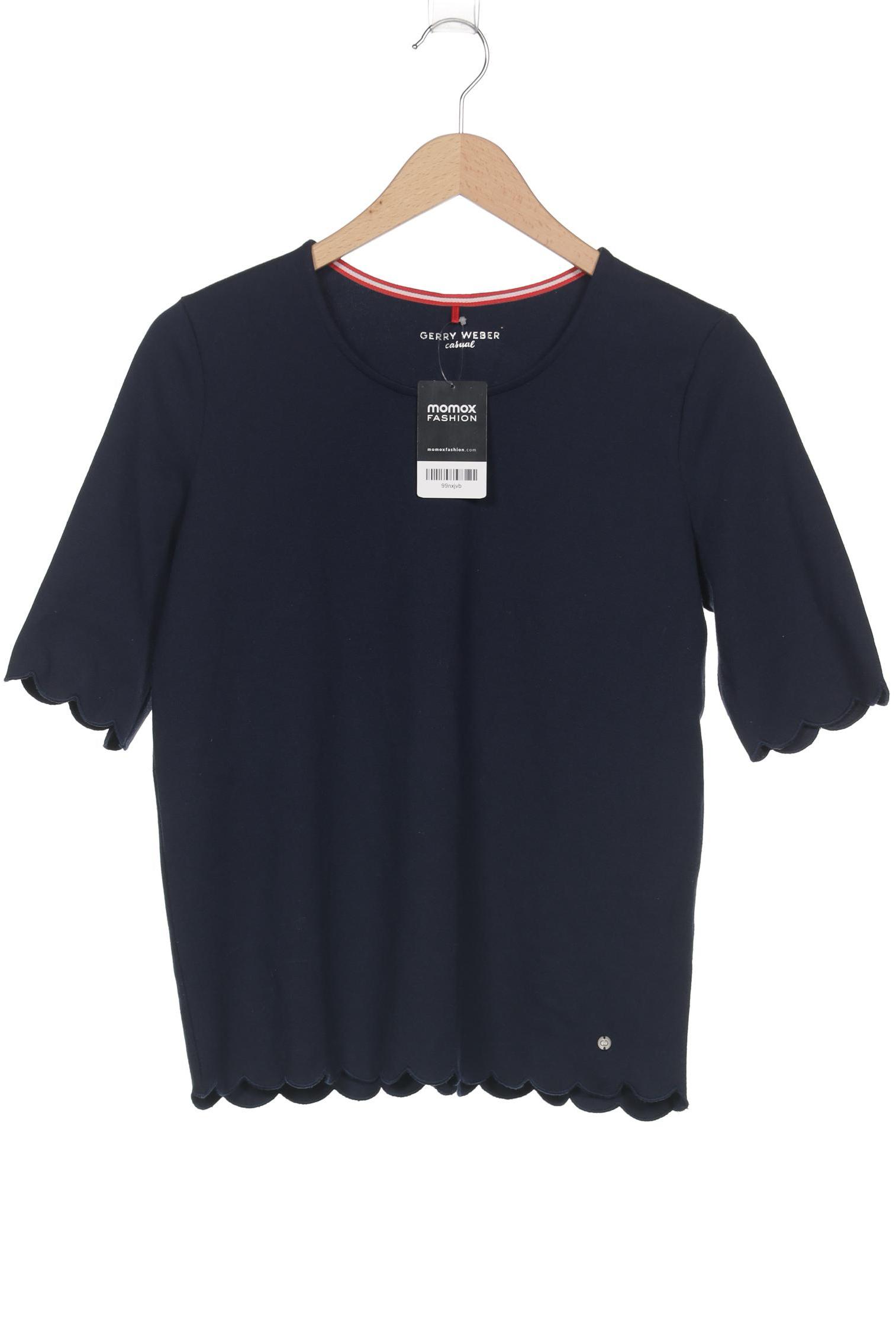 

Gerry Weber Damen T-Shirt, marineblau, Gr. 38