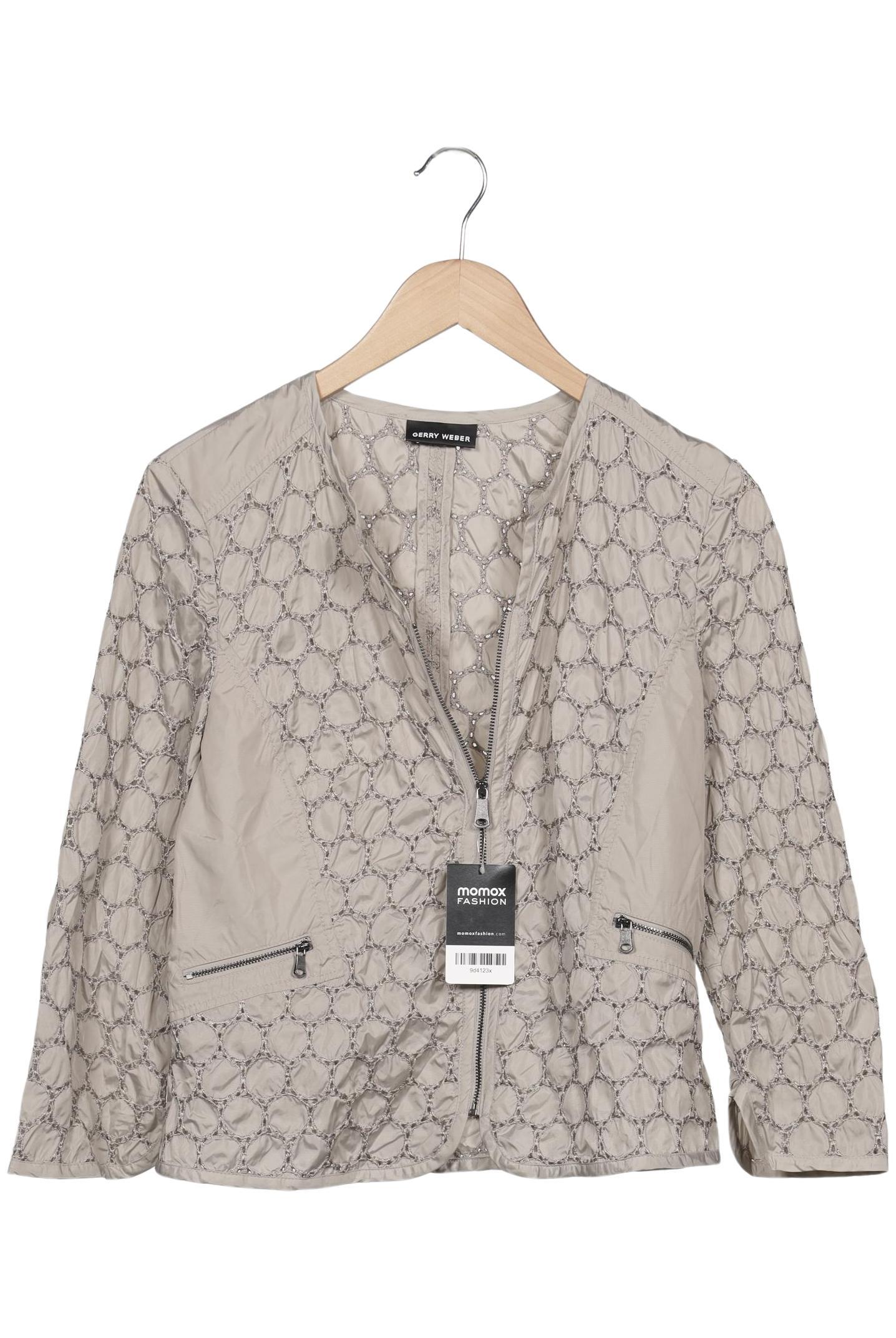 

Gerry Weber Damen Jacke, beige, Gr. 38