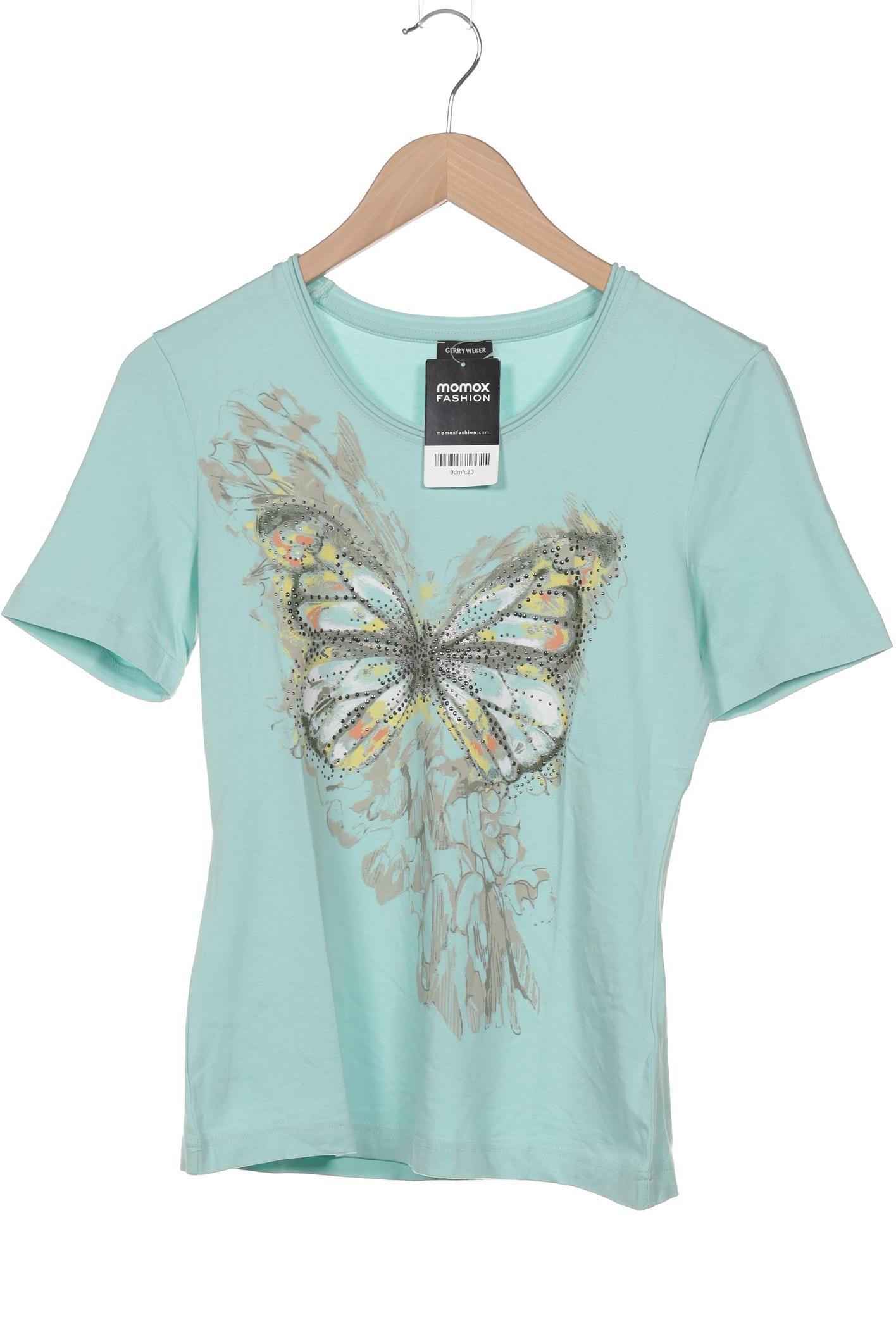

Gerry Weber Damen T-Shirt, türkis, Gr. 38