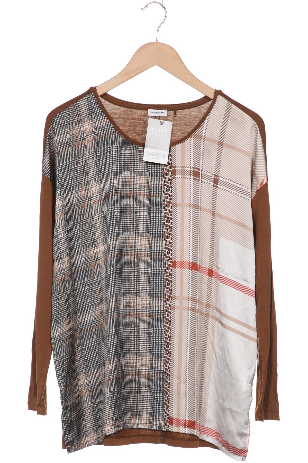 

Gerry Weber Damen Langarmshirt, braun, Gr. 42