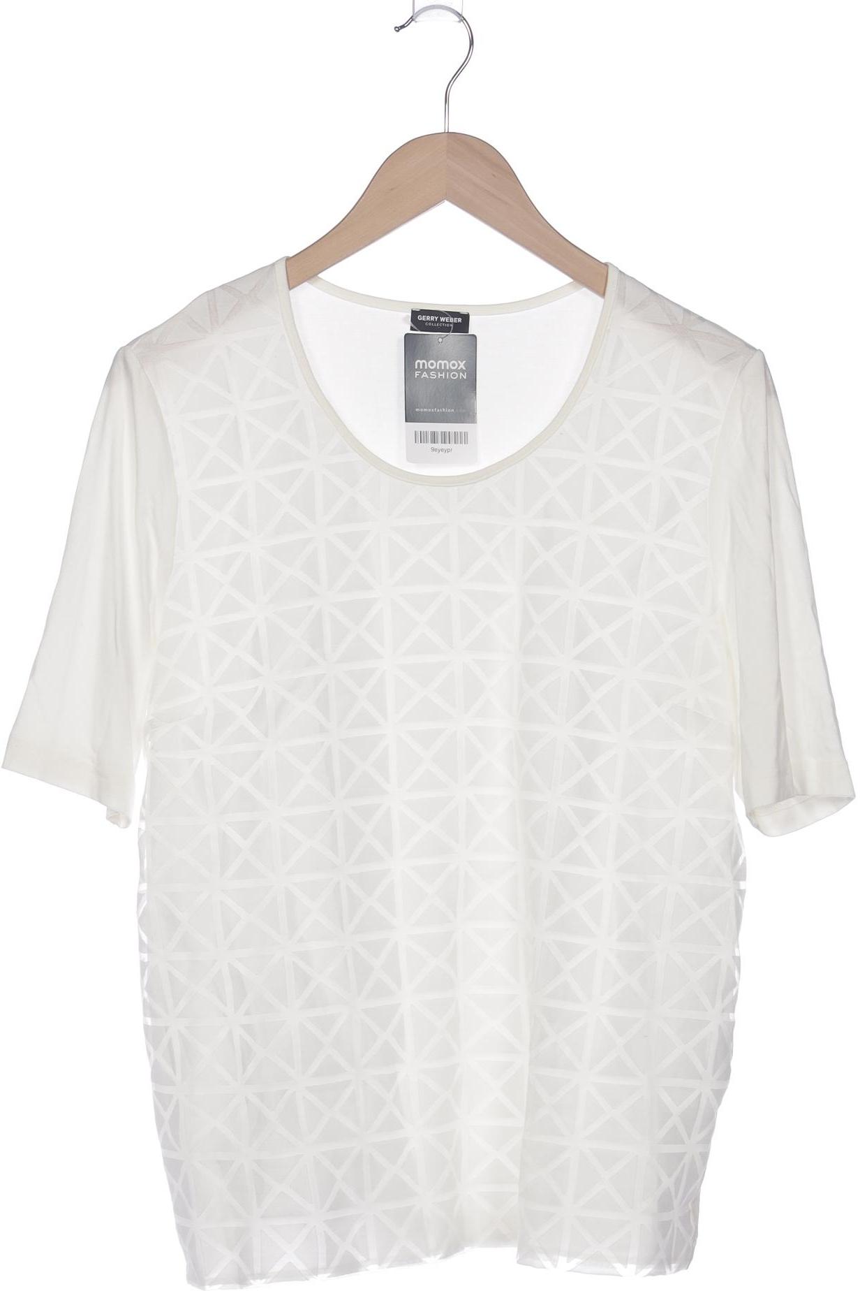 

Gerry Weber Damen T-Shirt, cremeweiß, Gr. 44